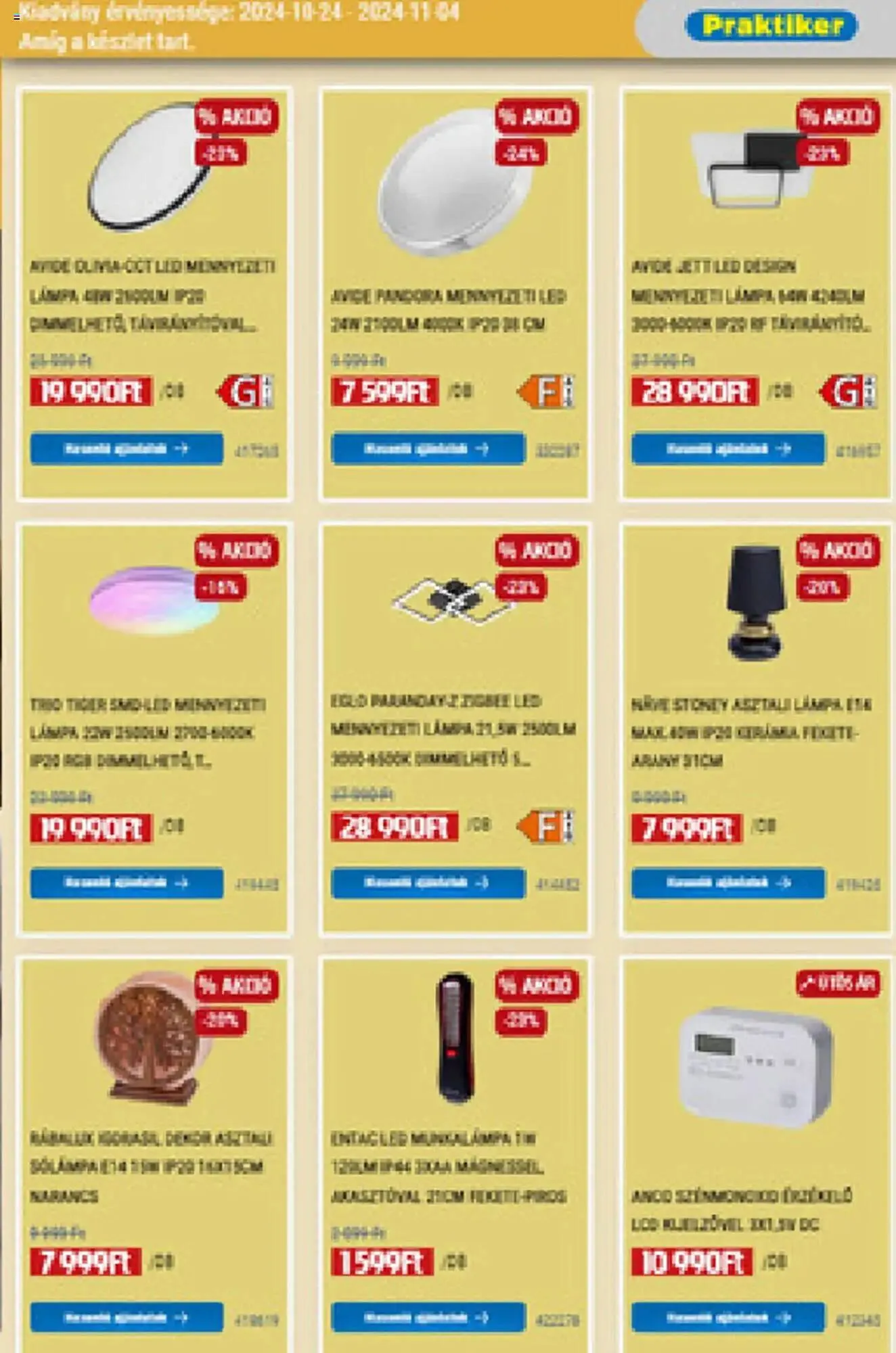 Katalógus Praktiker akciós újság október 24.-tól november 4.-ig 2024. - Oldal 9