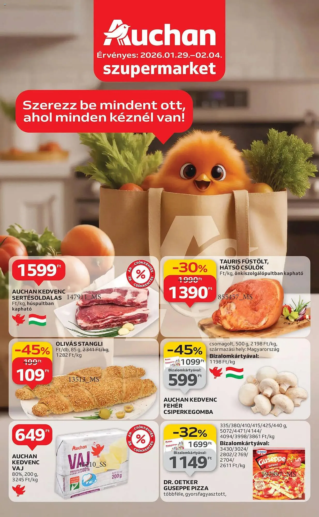 Auchan akciós újság - 1