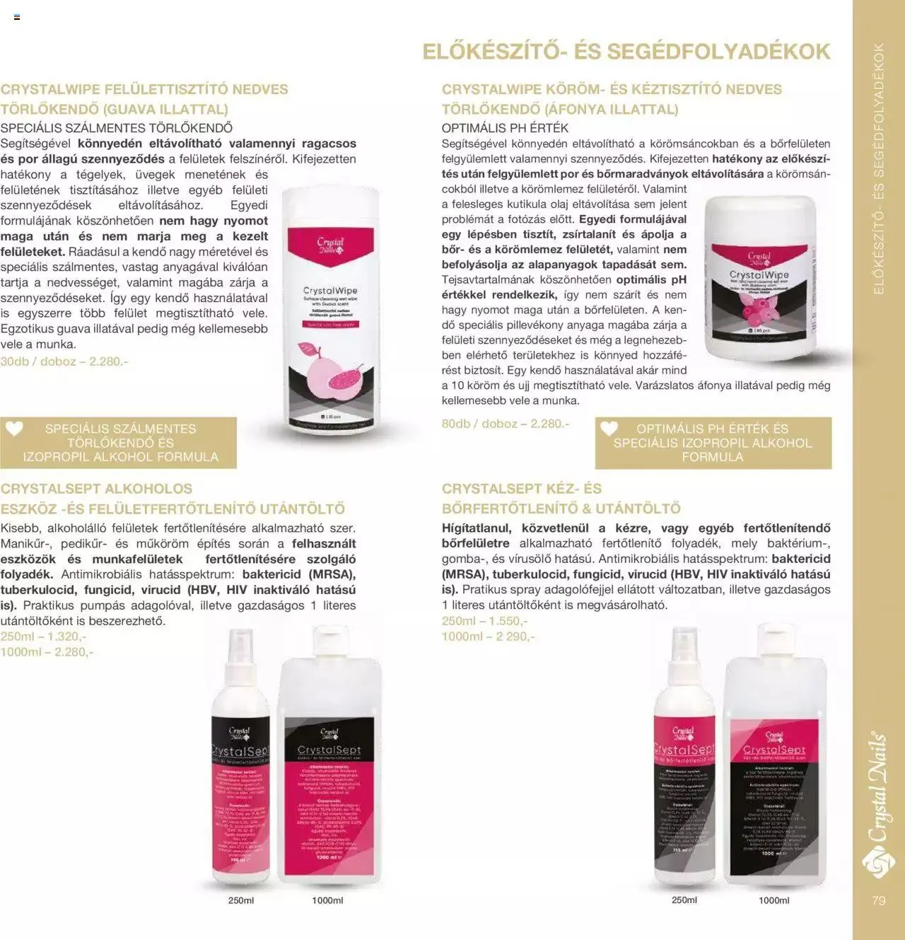 Katalógus Crystal Nails - Nagykatalógus 22/23 március 8.-tól december 31.-ig 2023. - Oldal 79
