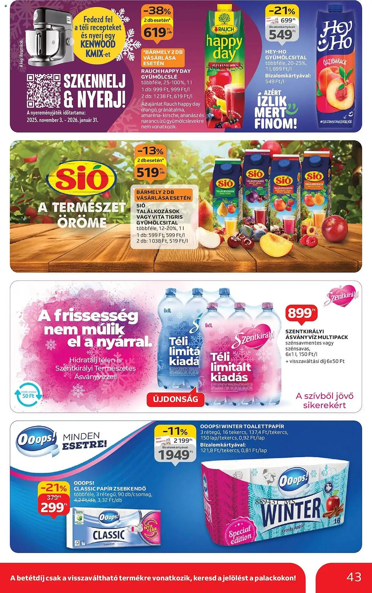 Katalógus Auchan akciós újság december 18.-tól december 24.-ig 2025. - Oldal 43