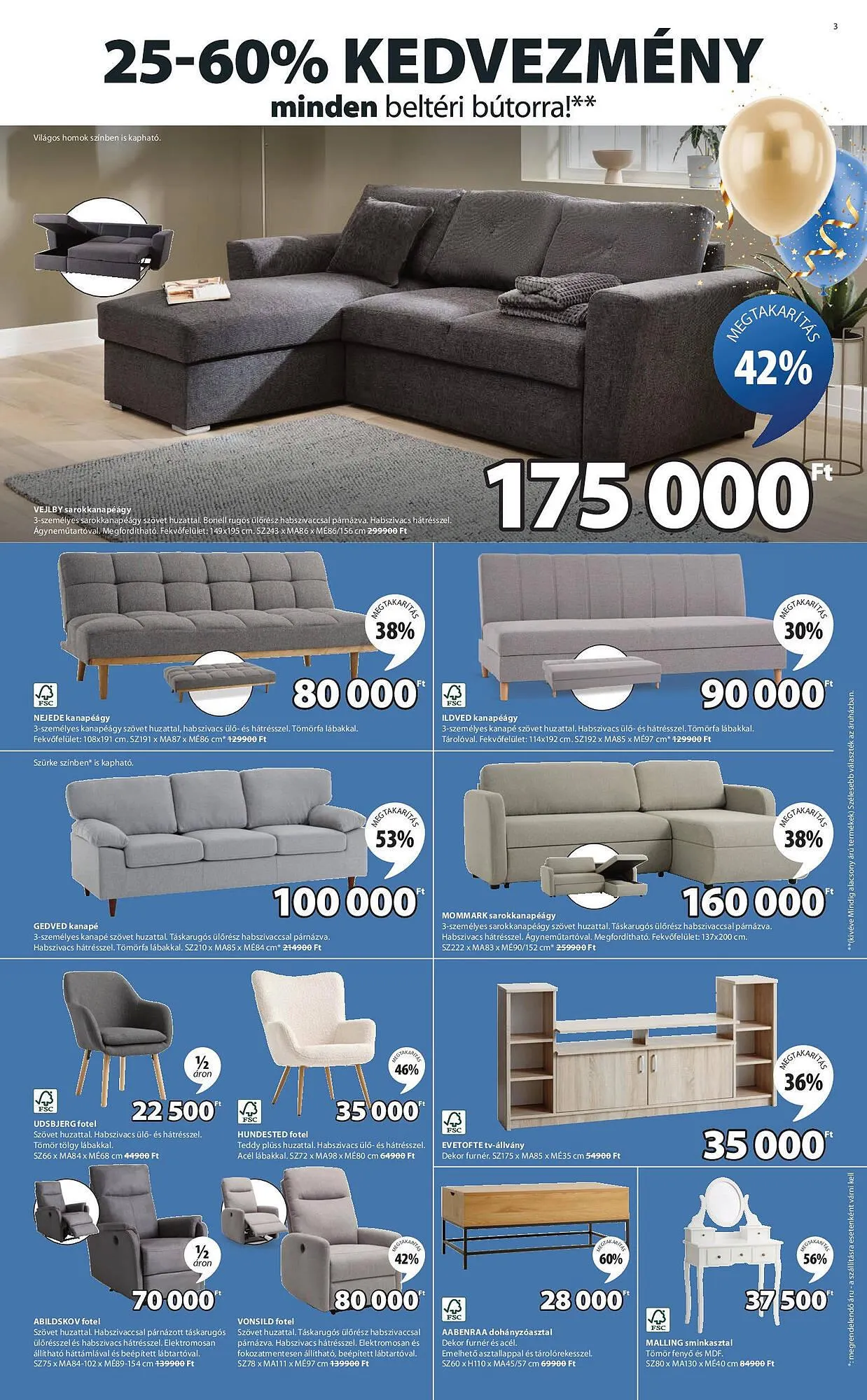 Katalógus JYSK akciós újság augusztus 20.-tól augusztus 31.-ig 2025. - Oldal 3