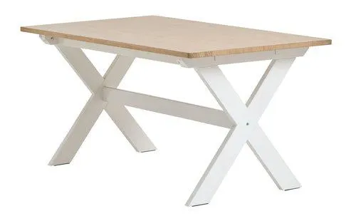Tavolo da pranzo VISLINGE 90x150 cm naturale/bianco