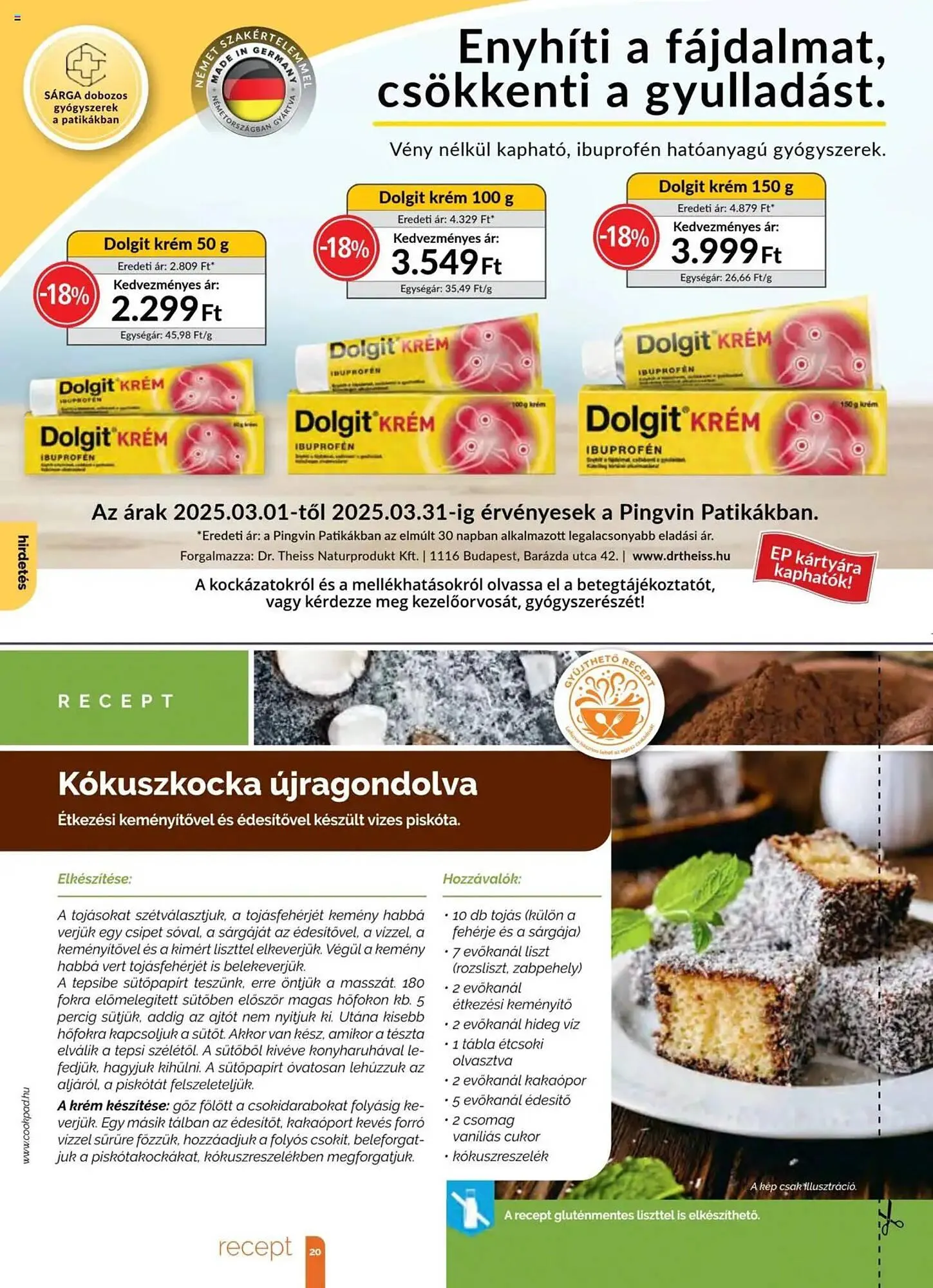 Katalógus Pingvin Patika akciós újság március 1.-tól március 31.-ig 2025. - Oldal 20