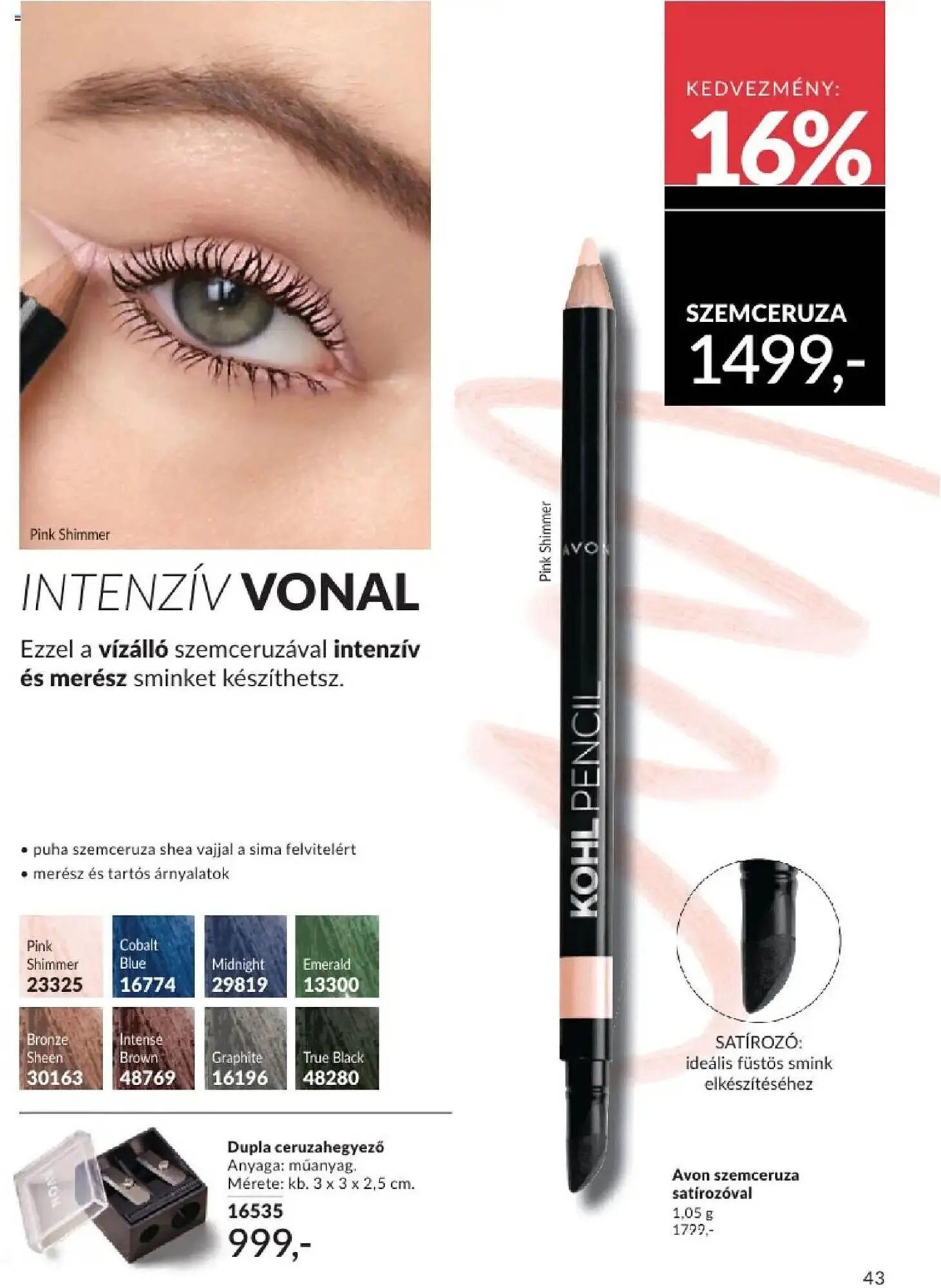 Katalógus AVON akciós újság augusztus 1.-tól augusztus 31.-ig 2025. - Oldal 43