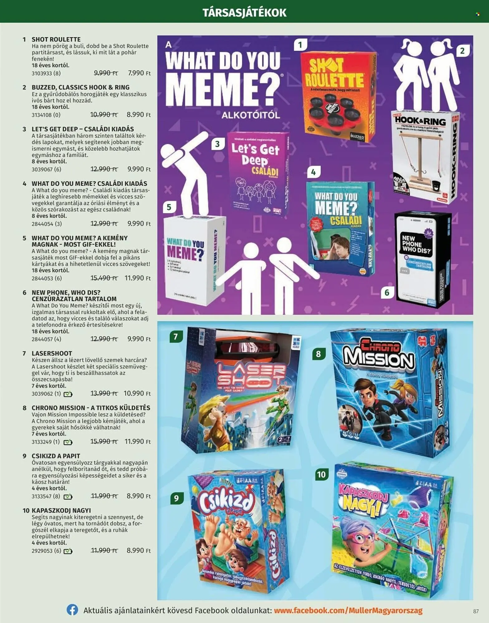 Katalógus Müller akciós újság október 27.-tól december 31.-ig 2025. - Oldal 87