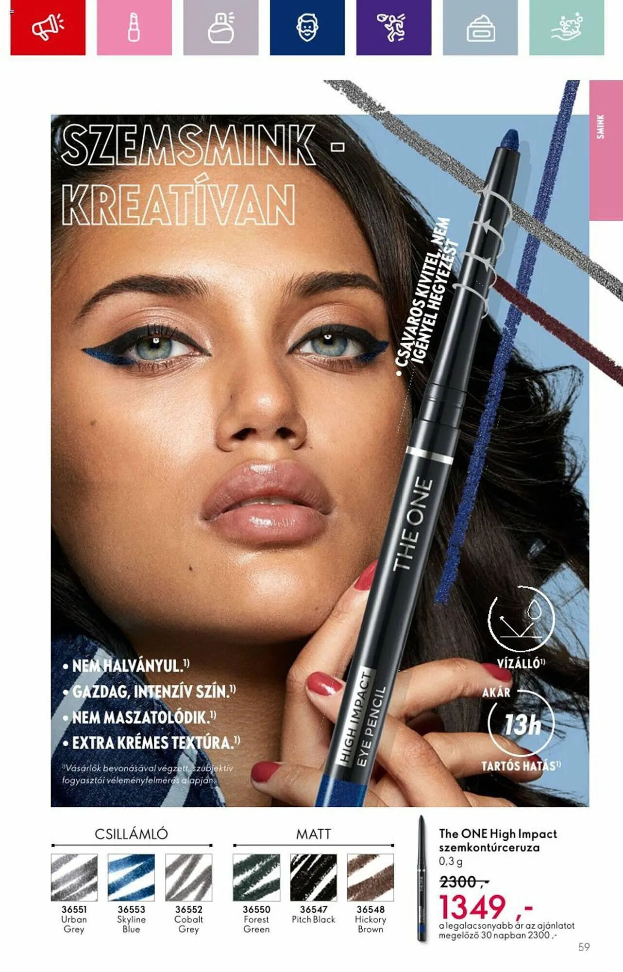 Katalógus Oriflame akciós újság augusztus 30.-tól szeptember 19.-ig 2023. - Oldal 59