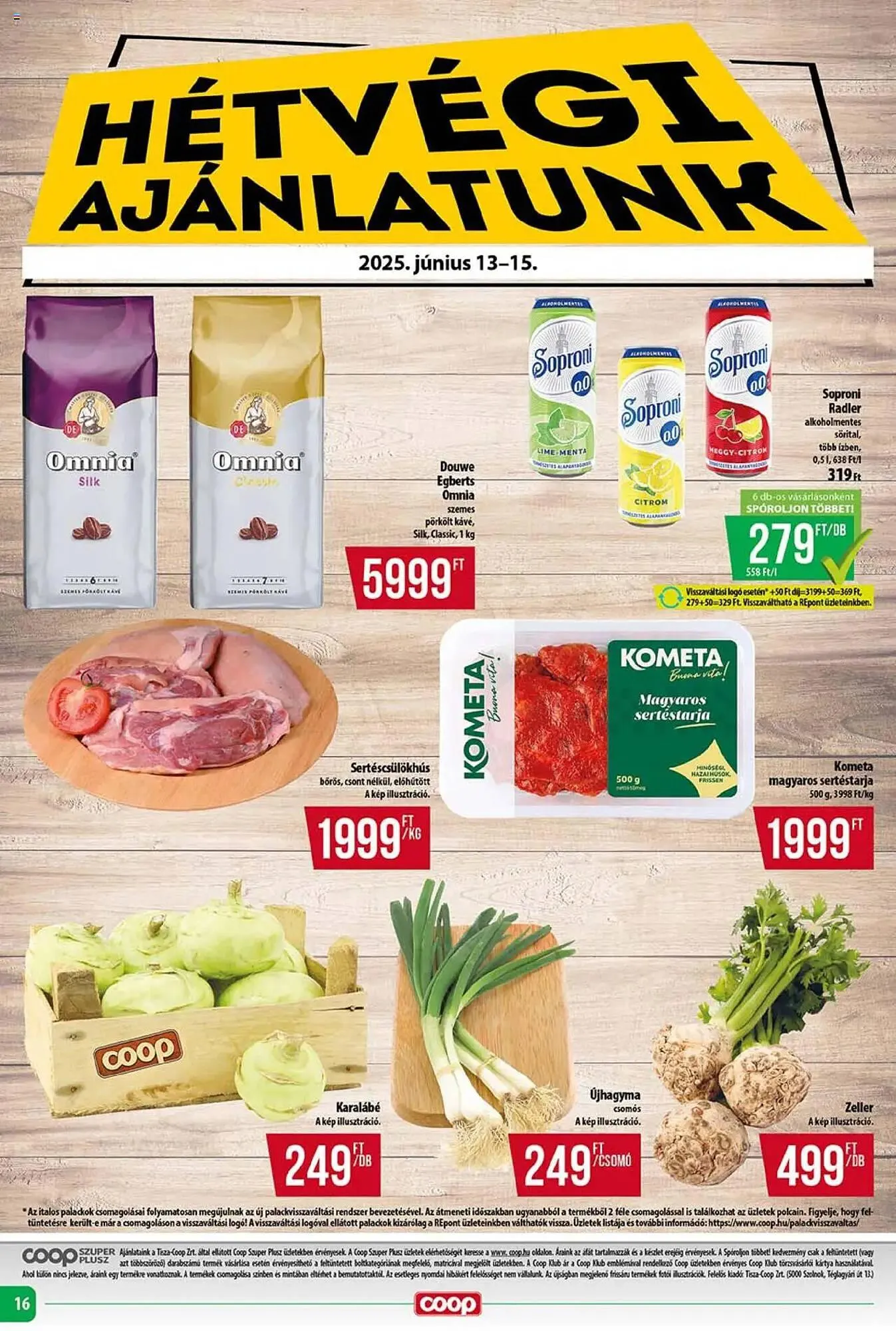 Katalógus Coop akciós újság június 12.-tól június 18.-ig 2025. - Oldal 16