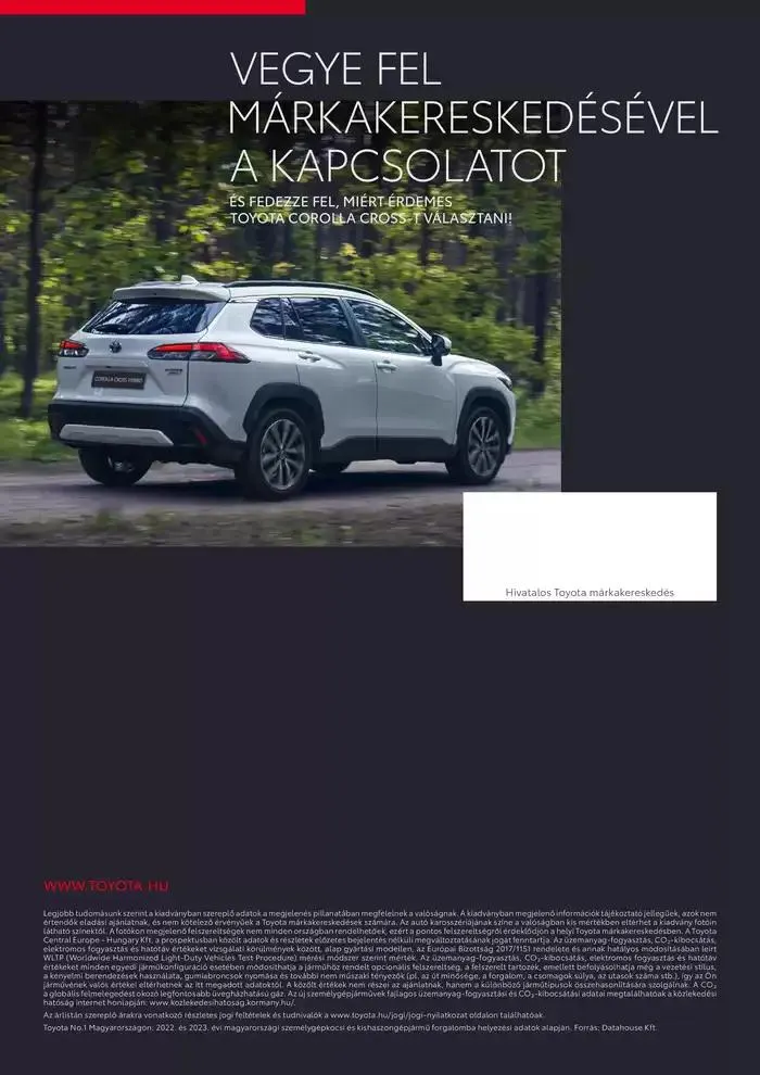 Katalógus Toyota Corolla Cross MC23 október 2.-tól október 2.-ig 2025. - Oldal 10