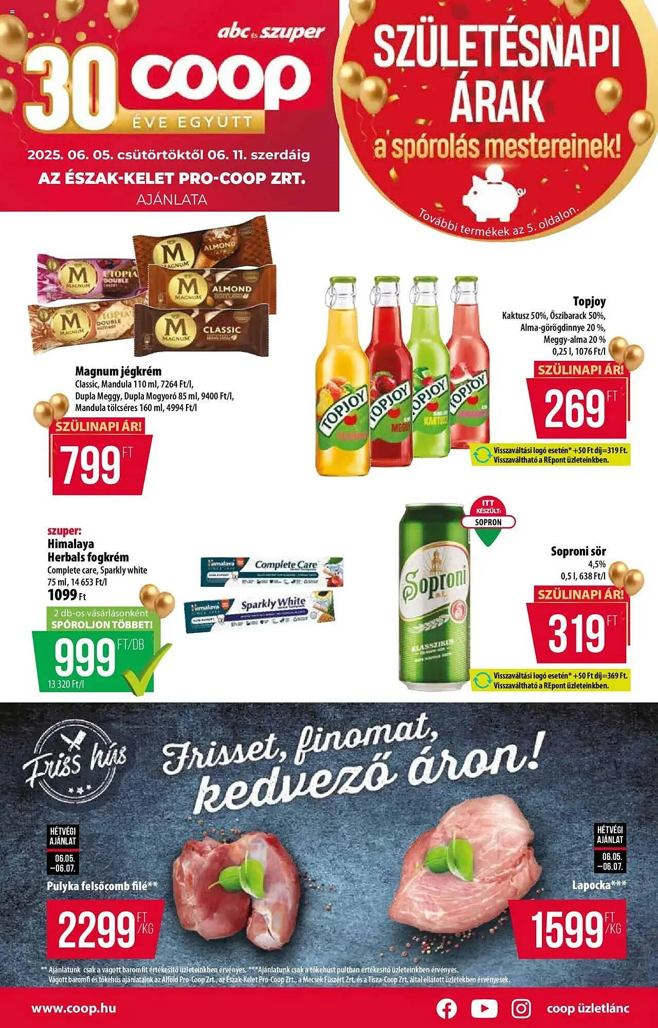 Katalógus Coop akciós újság június 5.-tól június 11.-ig 2025. - Oldal 1