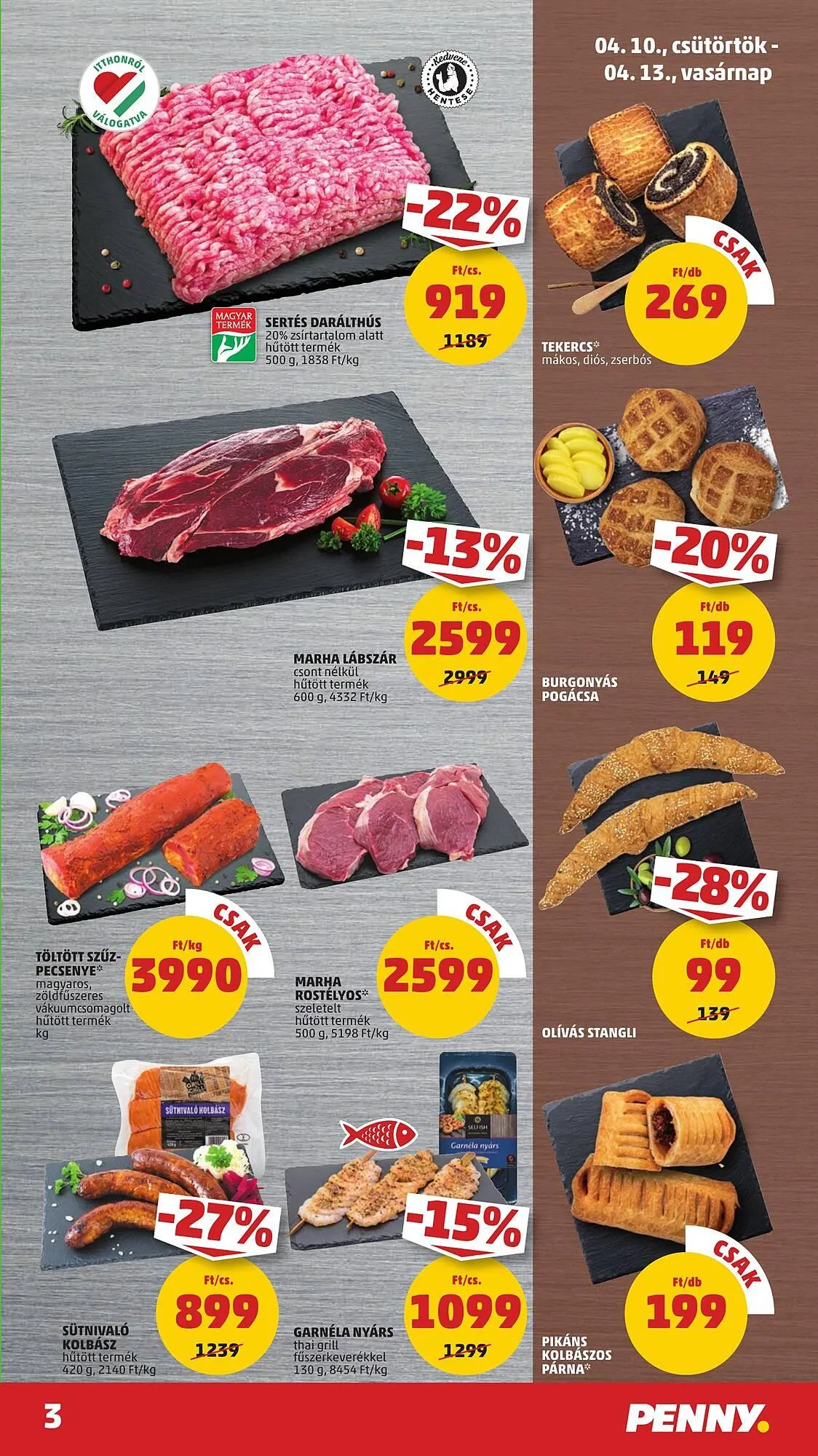 Katalógus PENNY akciós újság április 10.-tól április 15.-ig 2025. - Oldal 3