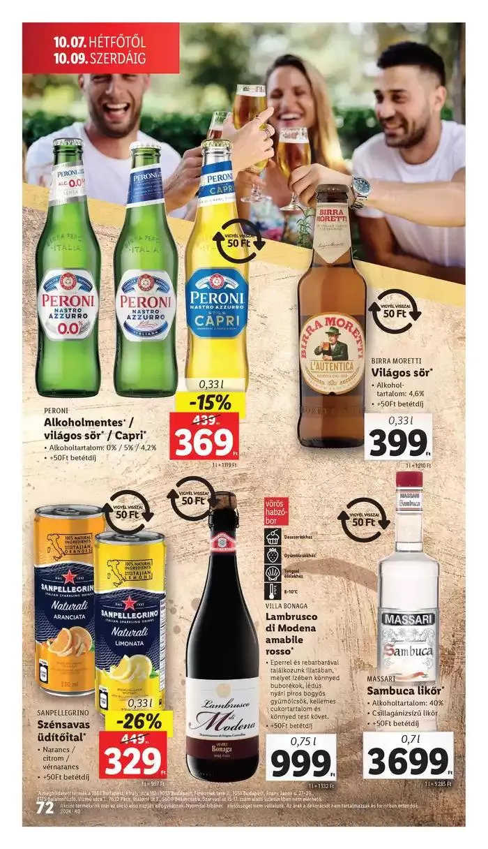 Katalógus Akciós újság – 40. hét október 3.-tól október 9.-ig 2024. - Oldal 72