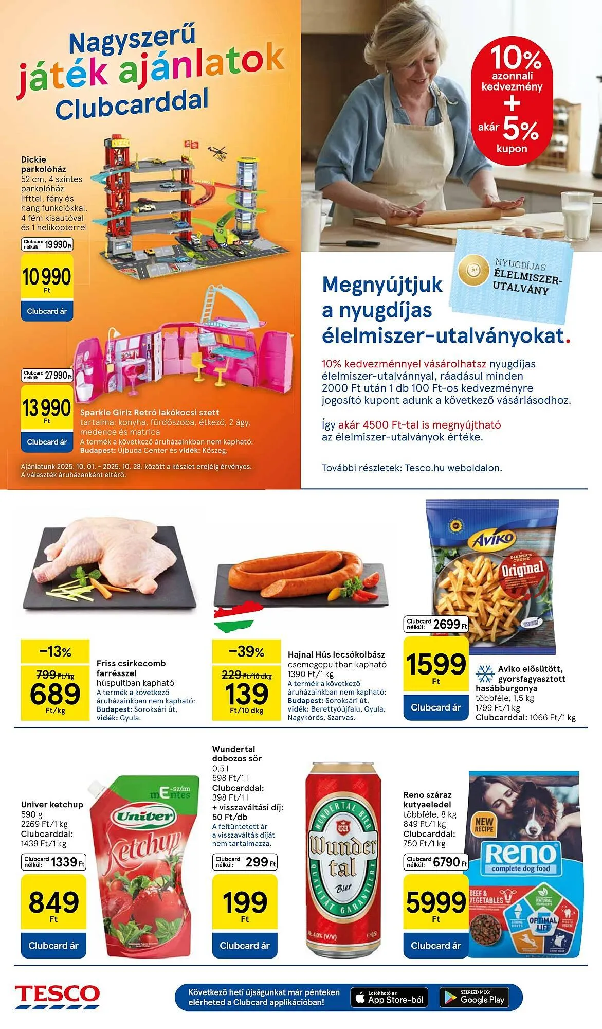 Katalógus Tesco akciós újság október 2.-tól október 8.-ig 2025. - Oldal 16
