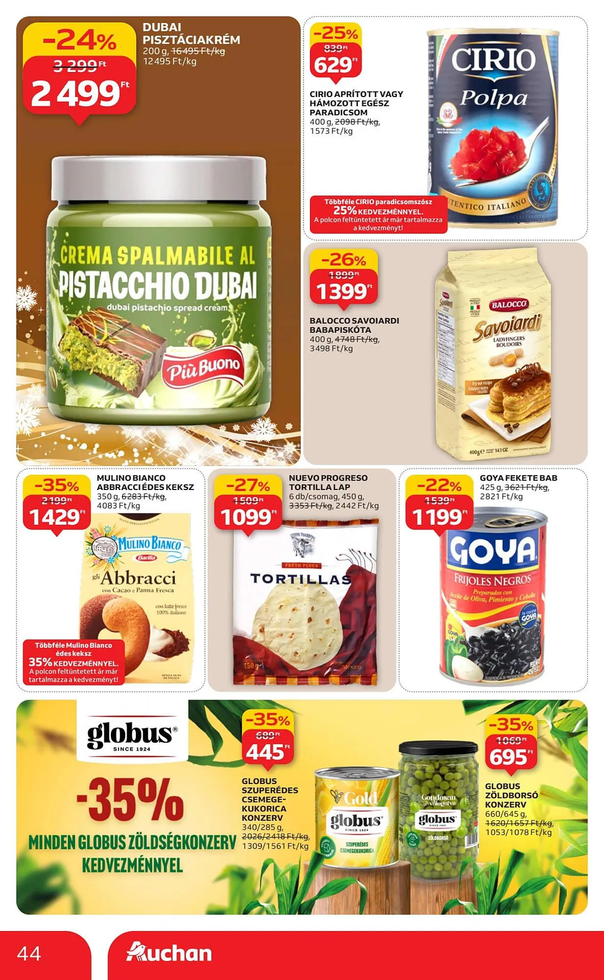 Katalógus Auchan akciós újság december 4.-tól december 10.-ig 2025. - Oldal 44