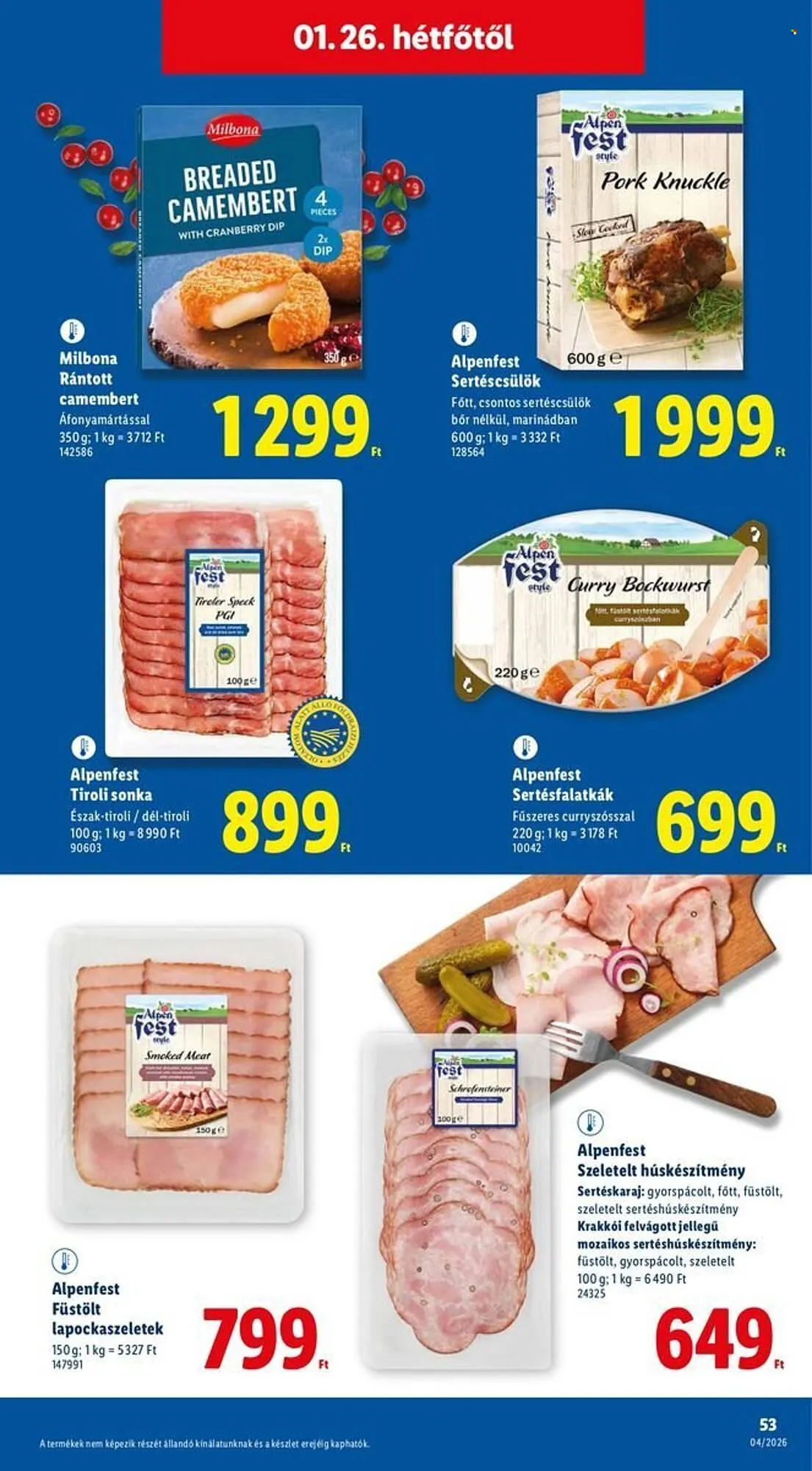 Katalógus Lidl akciós újság január 22.-tól január 28.-ig 2026. - Oldal 53