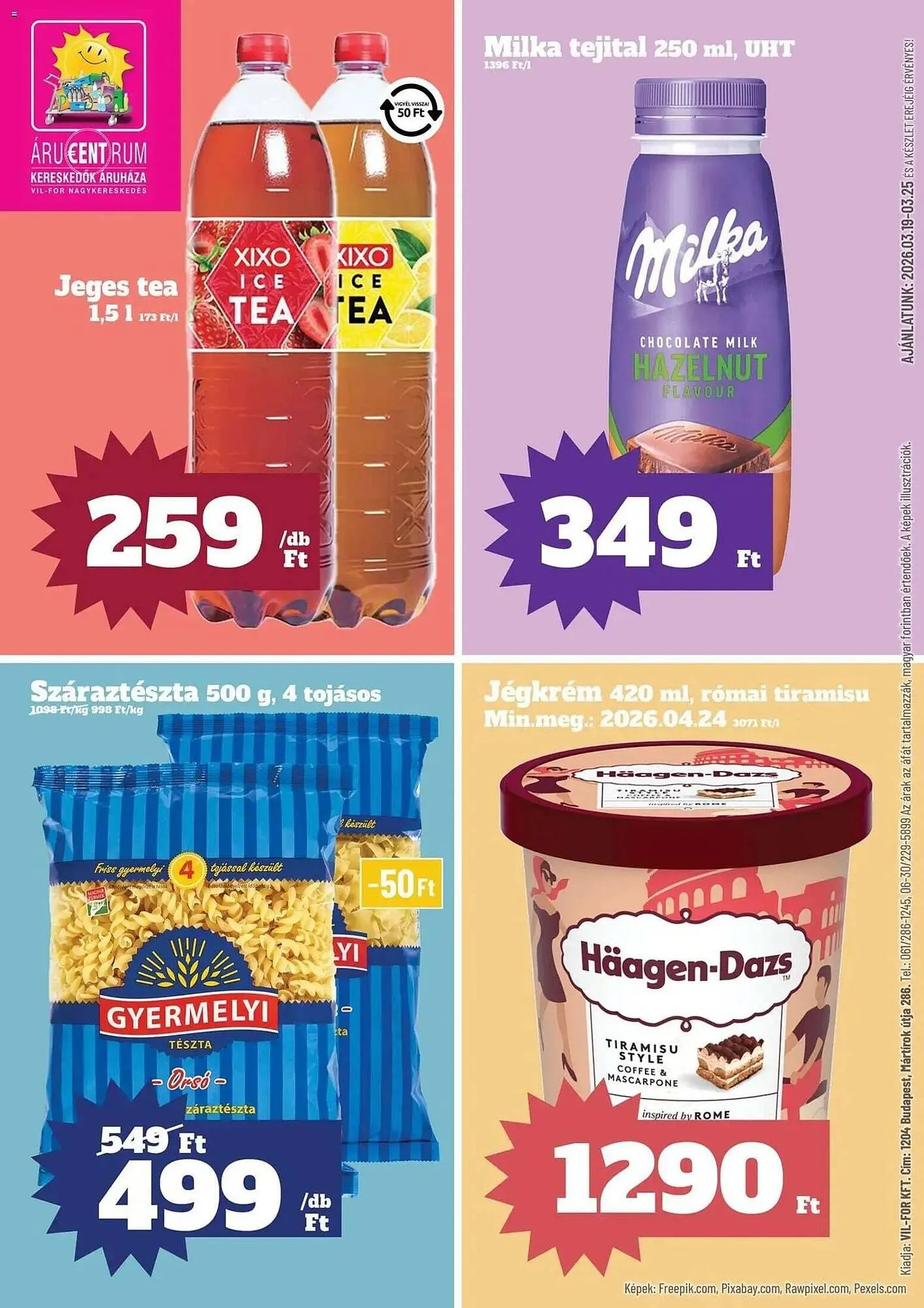 Katalógus Vil-For akciós újság március 19.-tól március 25.-ig 2026. - Oldal 1