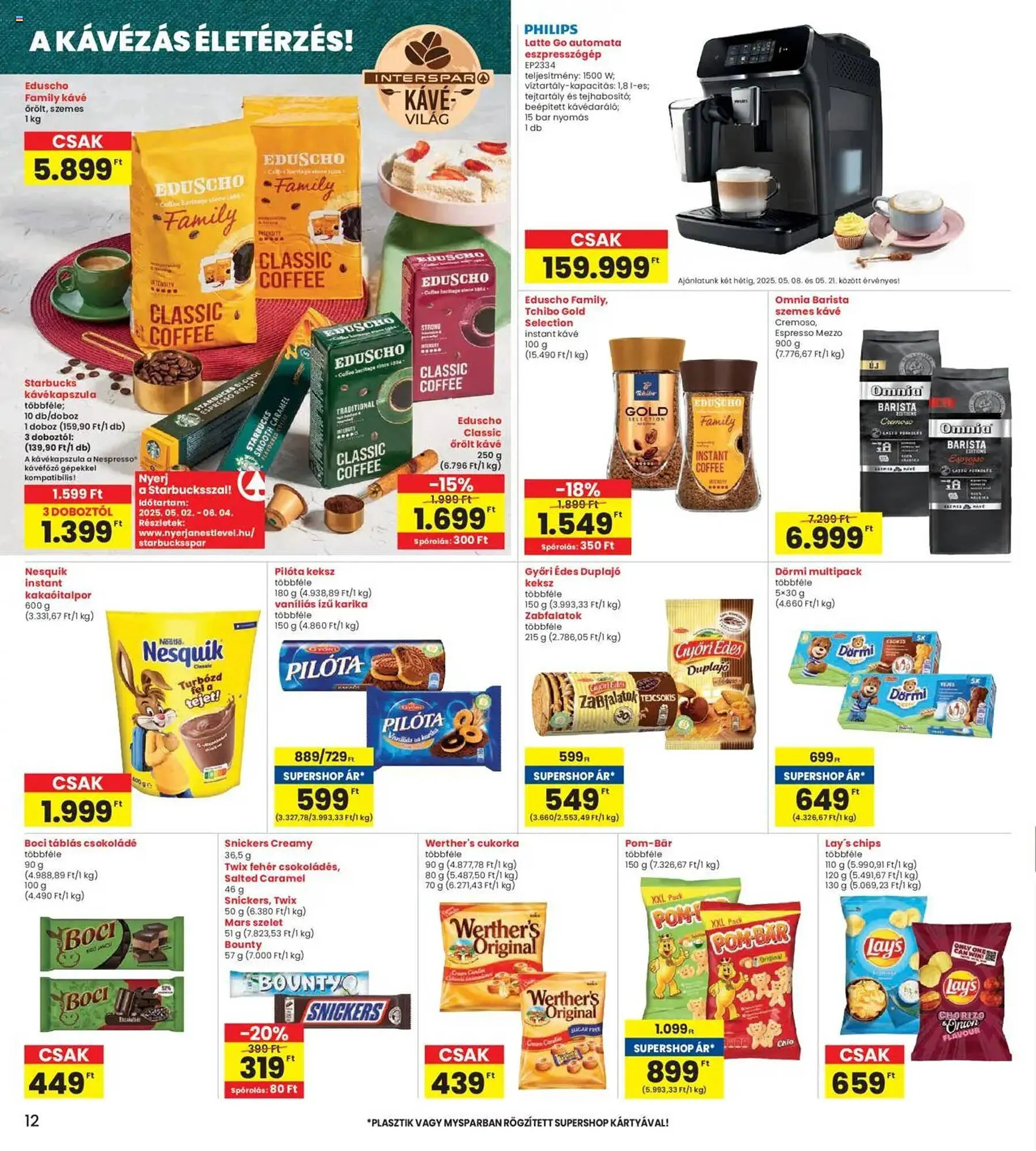 Katalógus Interspar akciós újság május 8.-tól május 14.-ig 2025. - Oldal 12