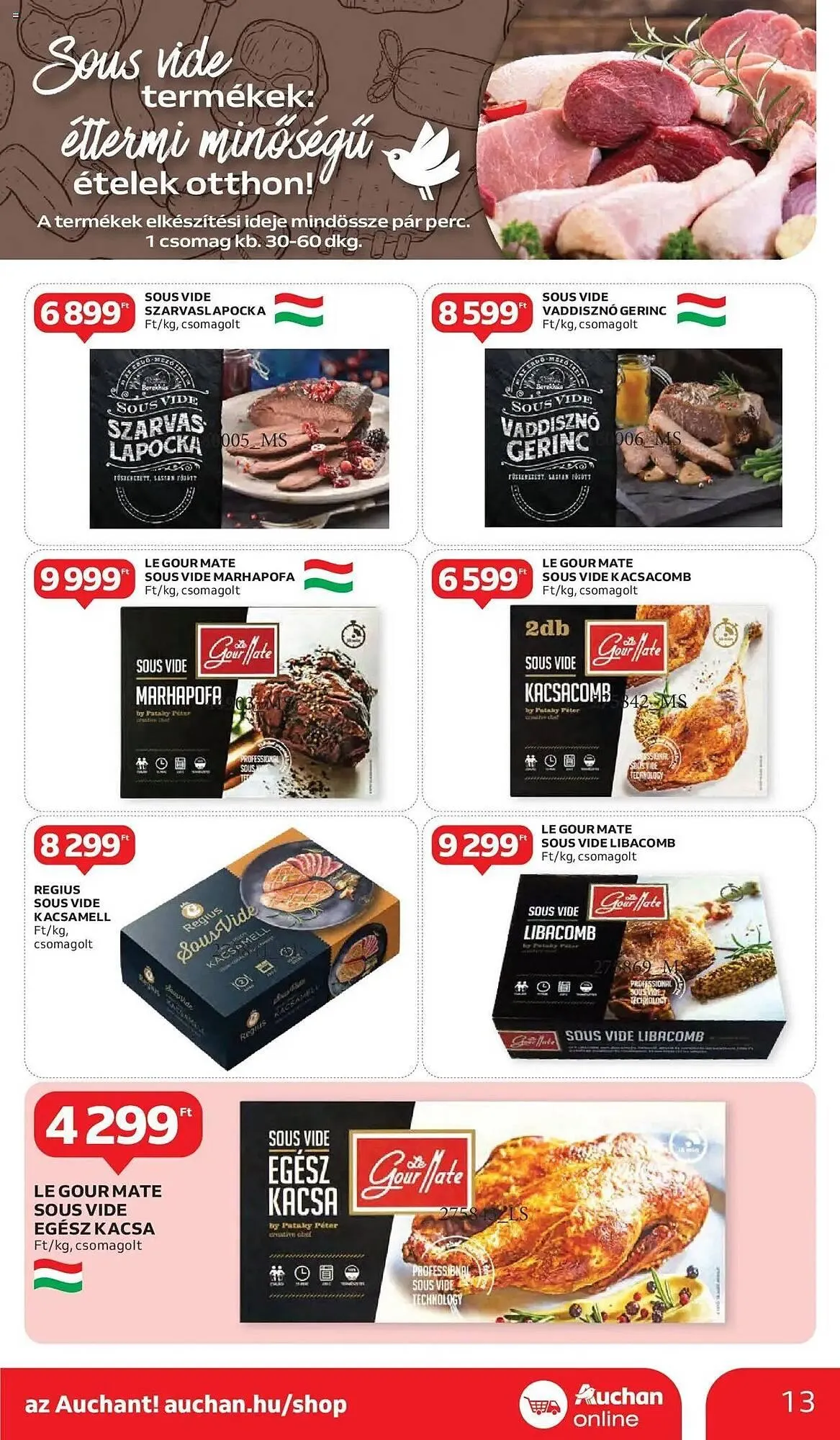 Katalógus Auchan akciós újság április 10.-tól április 16.-ig 2025. - Oldal 13