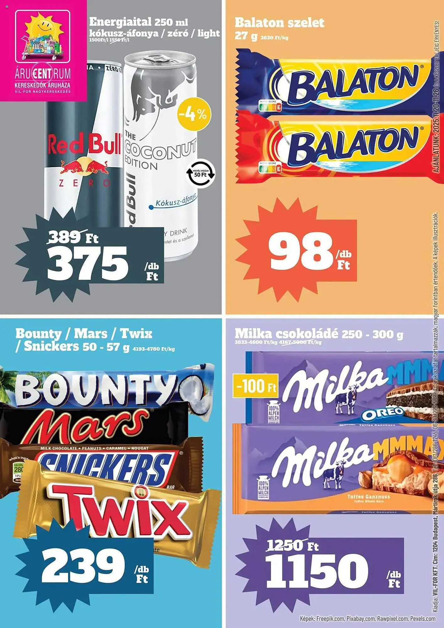 Vil-For akciós újság - 1