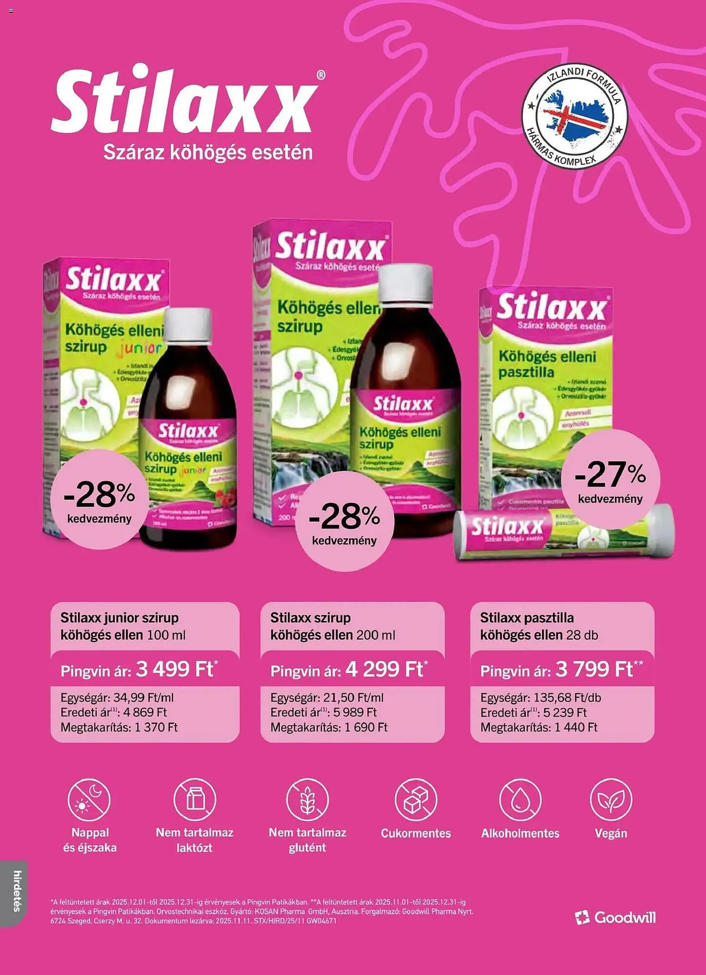 Katalógus Pingvin Patika akciós újság december 1.-tól december 31.-ig 2025. - Oldal 14