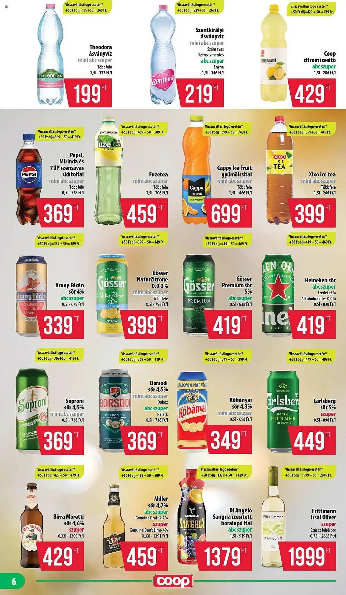 Katalógus Coop akciós újság április 24.-tól április 30.-ig 2025. - Oldal 6