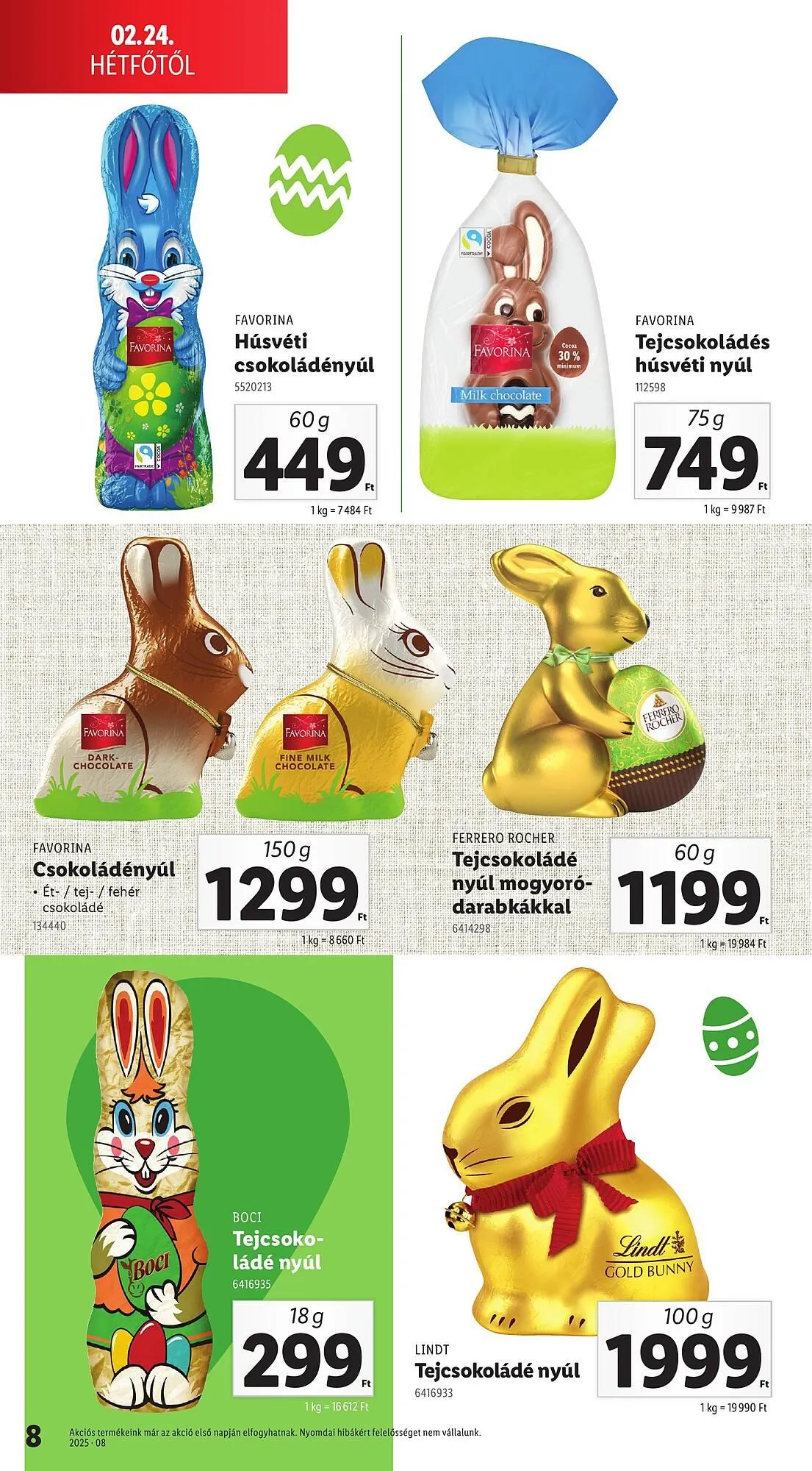 Katalógus Lidl akciós újság február 24.-tól április 1.-ig 2025. - Oldal 8