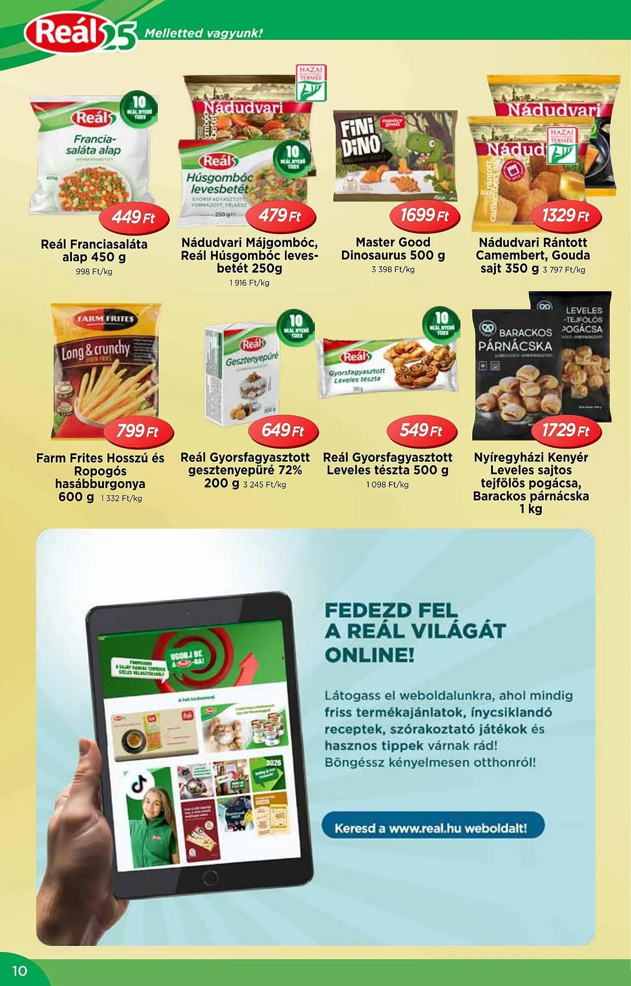 Katalógus Real akciós újság március 4.-tól március 15.-ig 2026. - Oldal 10