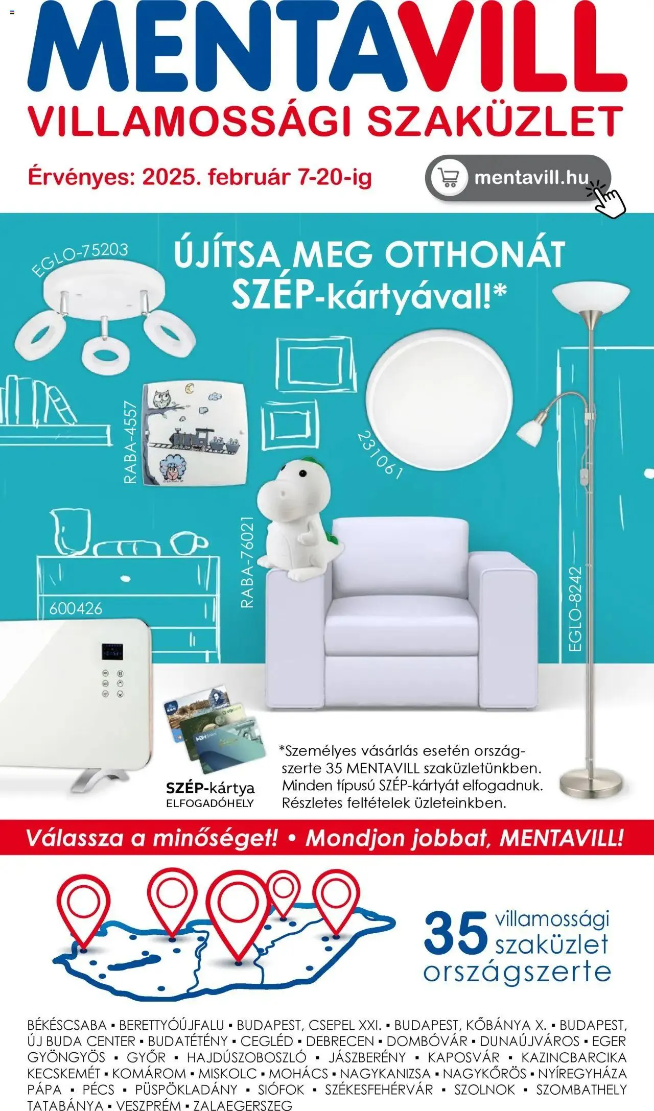 Mentavill - Akciós újság - 0