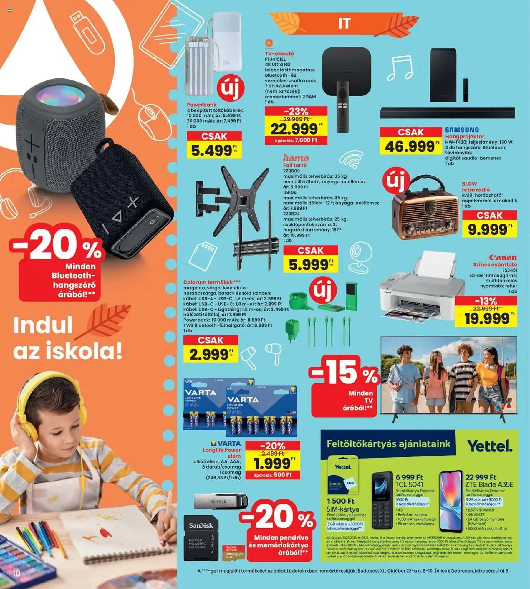 Katalógus Interspar akciós újság július 31.-tól augusztus 13.-ig 2025. - Oldal 10