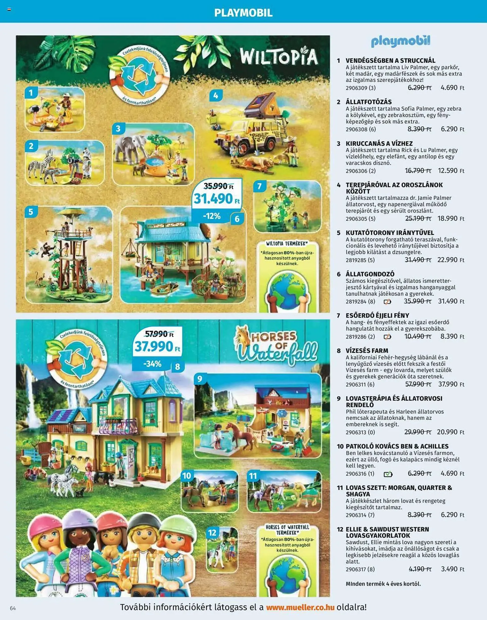 Katalógus Müller akciós újság október 30.-tól december 31.-ig 2023. - Oldal 64