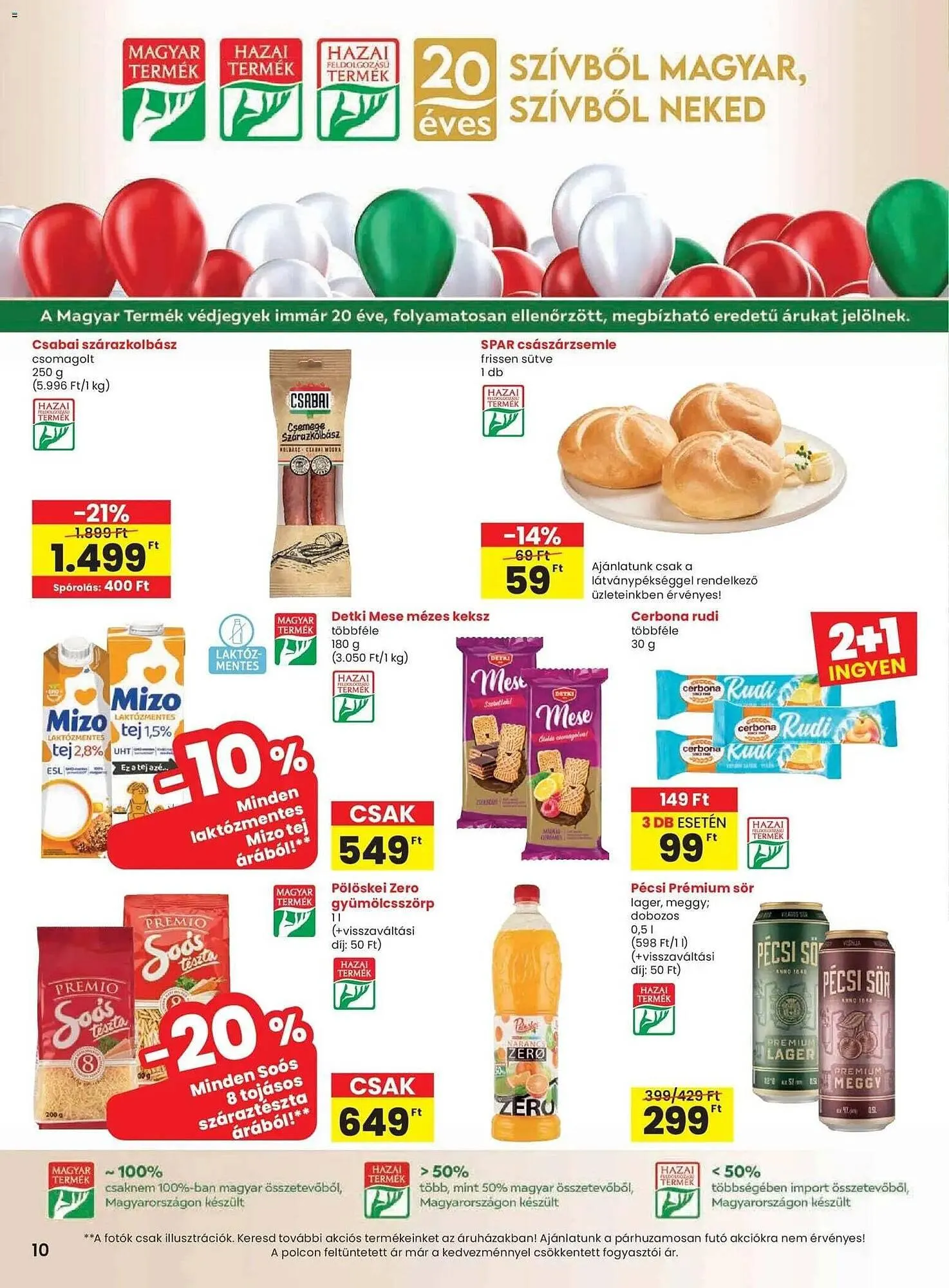 Katalógus Spar akciós újság március 12.-tól március 18.-ig 2026. - Oldal 10