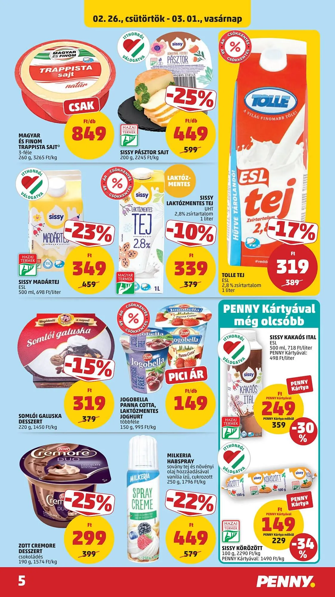 Katalógus PENNY akciós újság február 26.-tól március 4.-ig 2026. - Oldal 5