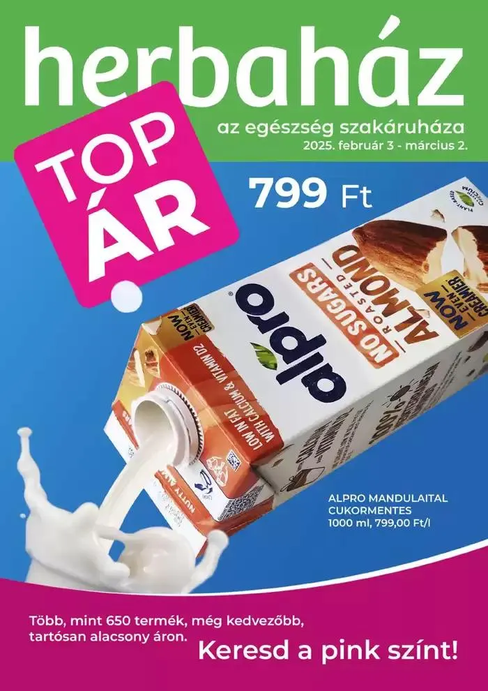 Katalógus Top Ar február 3.-tól március 2.-ig 2025. - Oldal 1