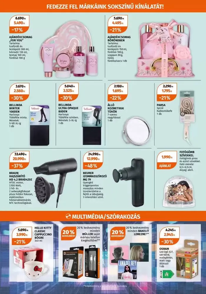 Katalógus Csúcsajánlatok minden kedvezményvadásznak január 30.-tól február 13.-ig 2025. - Oldal 16