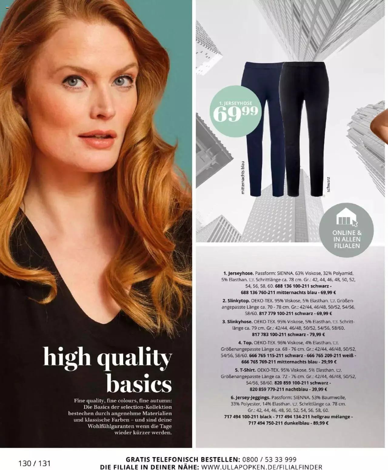 Katalógus Ulla Popken Akciós újság szeptember 1.-tól szeptember 30.-ig 2023. - Oldal 130