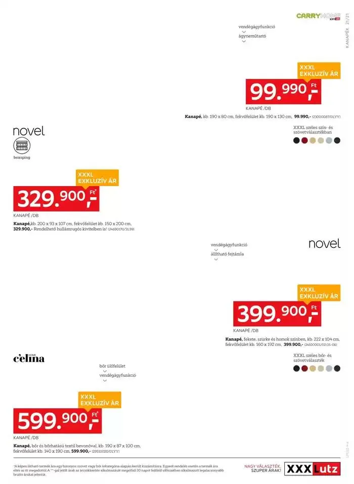 Katalógus XXXLutz akciós október 28.-tól november 24.-ig 2024. - Oldal 23