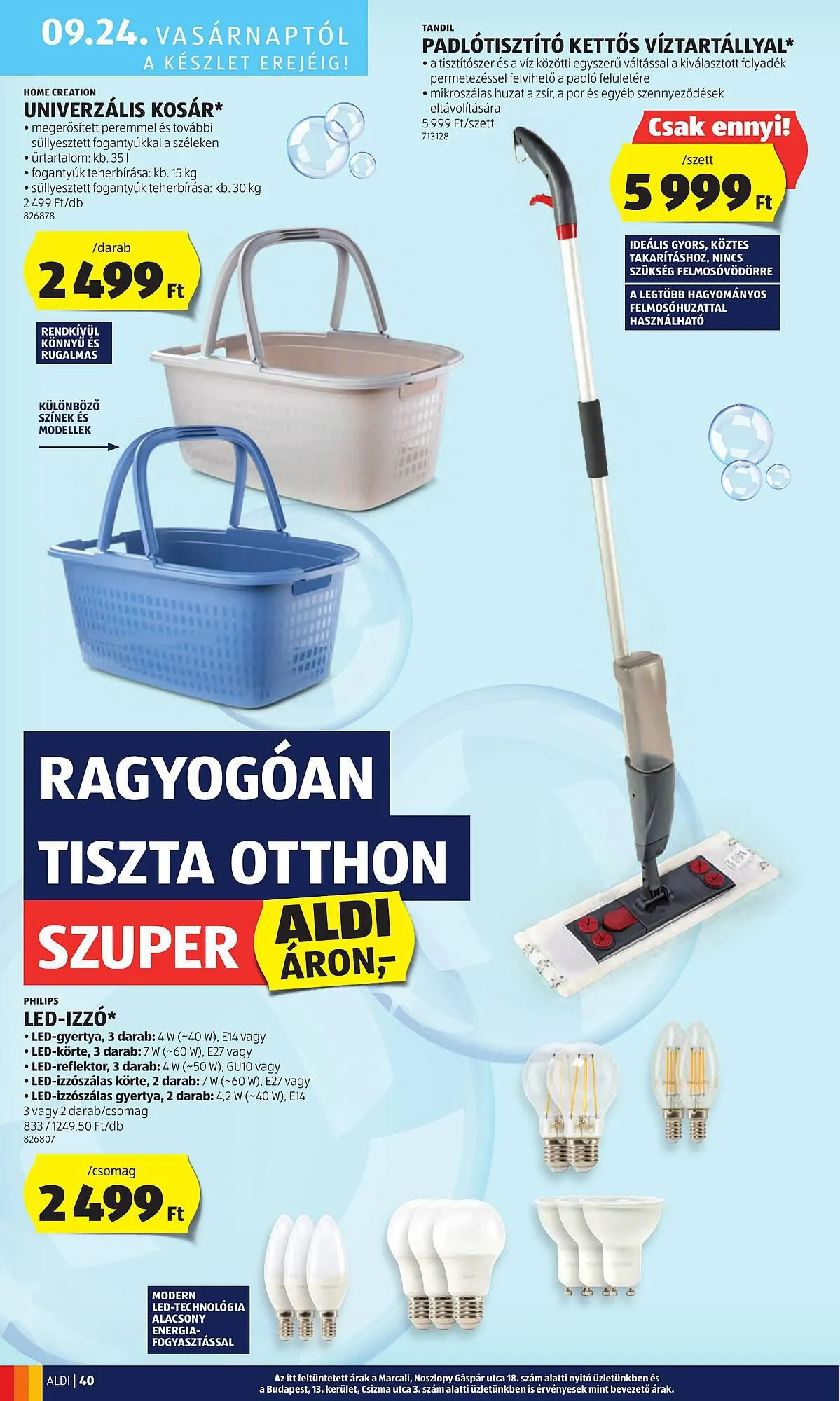 Katalógus ALDI akciós újság szeptember 21.-tól szeptember 27.-ig 2023. - Oldal 44