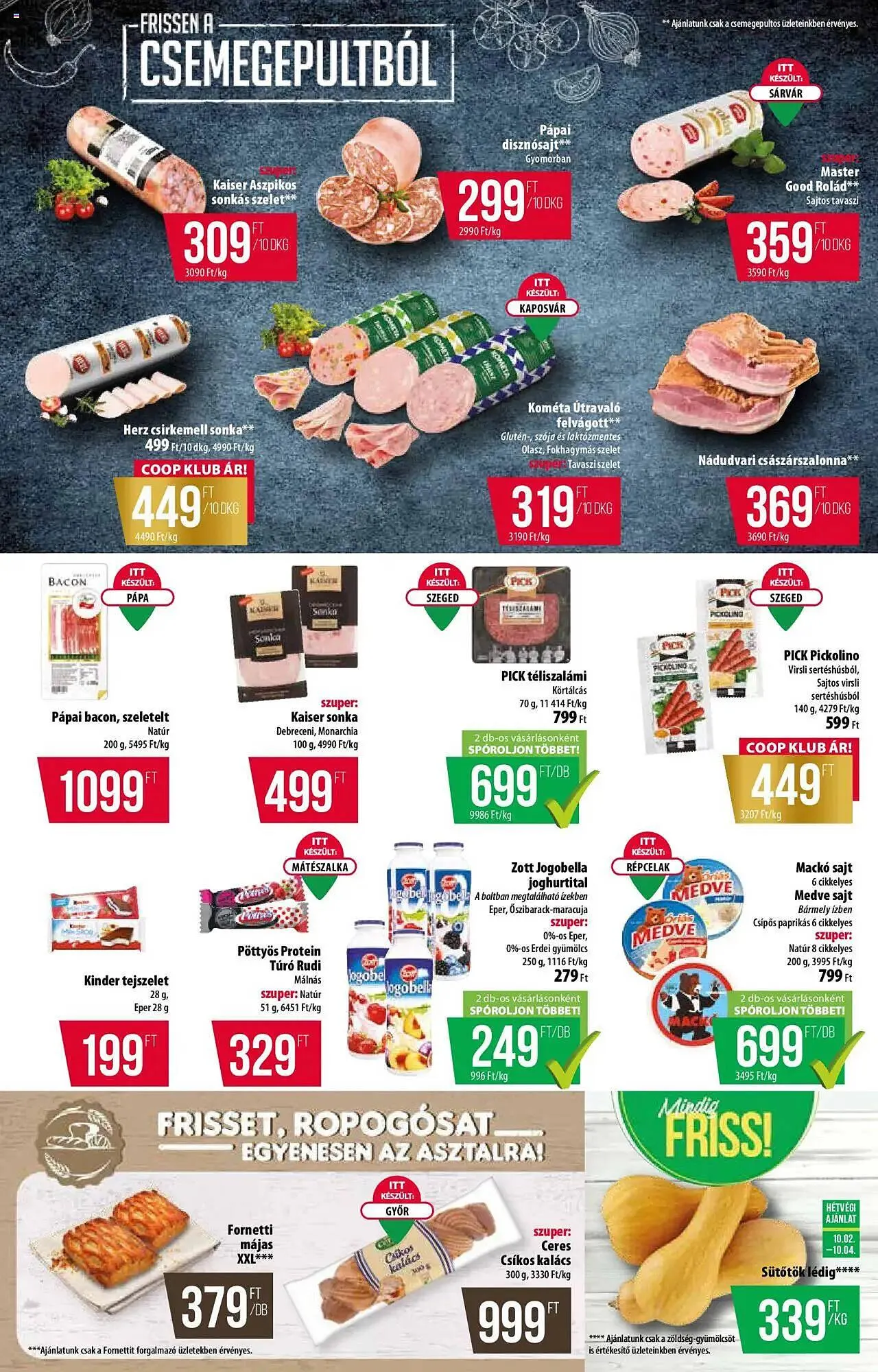 Katalógus Coop akciós újság október 2.-tól október 8.-ig 2025. - Oldal 2
