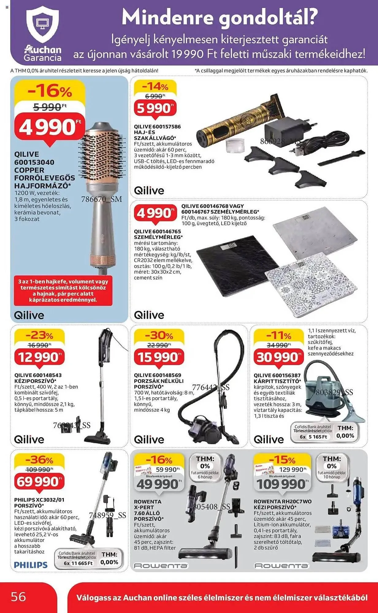 Katalógus Auchan akciós újság április 3.-tól április 9.-ig 2025. - Oldal 56