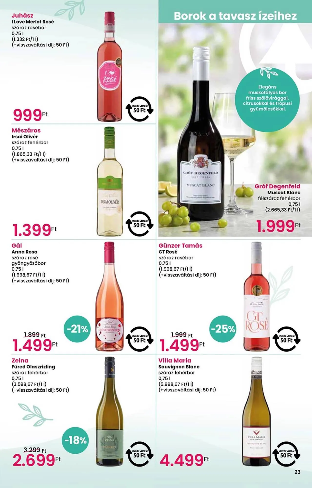 Katalógus Spar akciós újság március 26.-tól április 22.-ig 2025. - Oldal 23