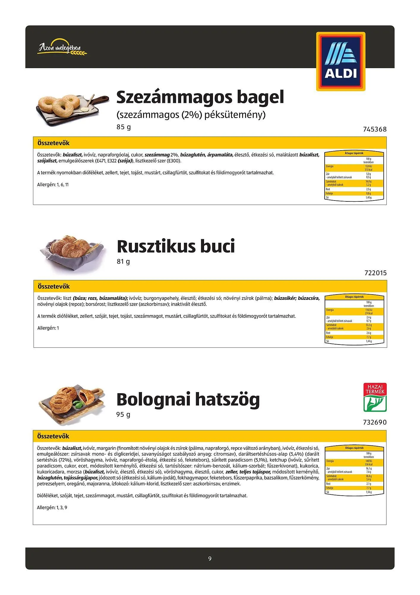 Katalógus ALDI akciós újság április 24.-tól május 13.-ig 2025. - Oldal 9