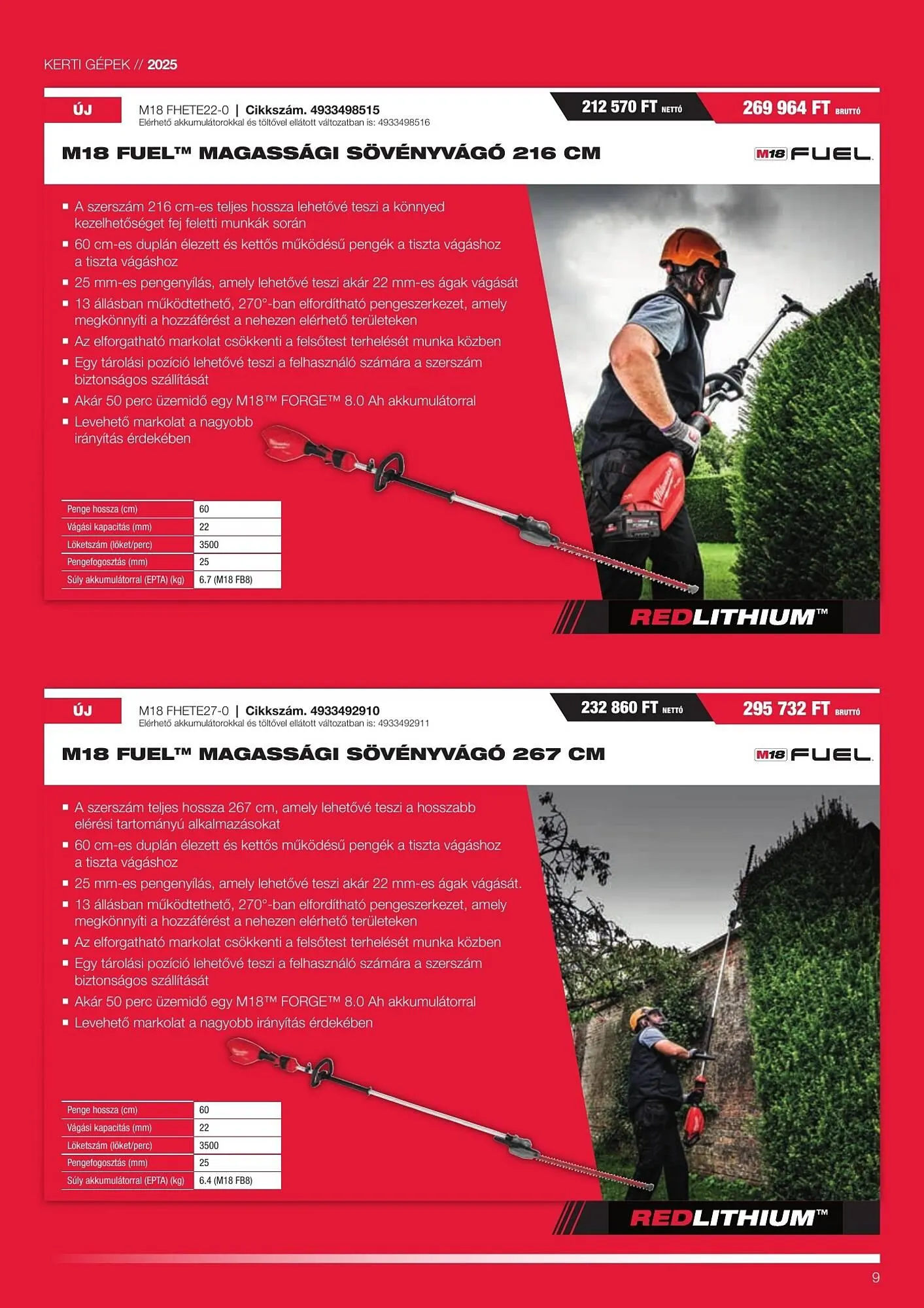 Katalógus Milwaukee akciós újság szeptember 16.-tól december 31.-ig 2025. - Oldal 9