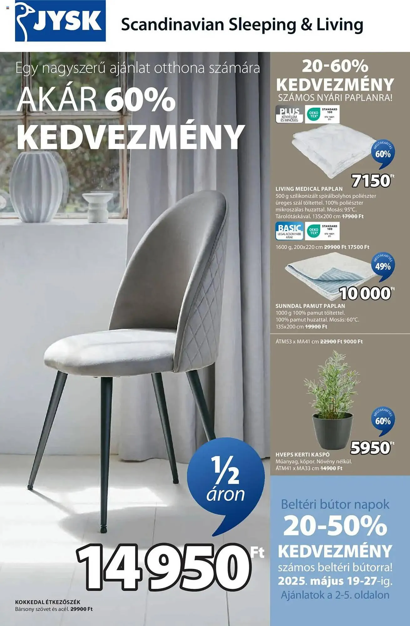 Katalógus JYSK akciós újság május 19.-tól június 27.-ig 2025. - Oldal 2