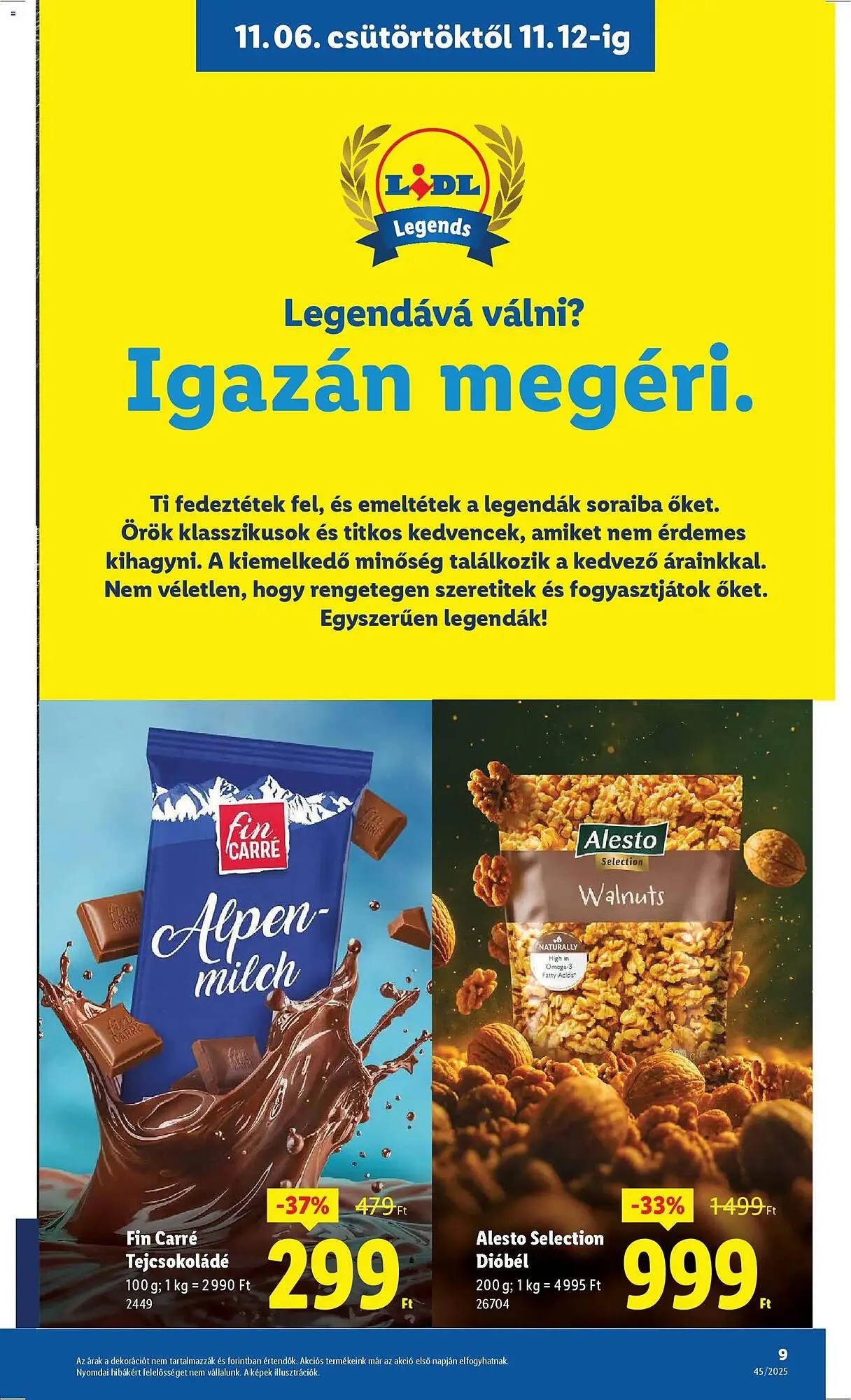 Katalógus Lidl akciós újság november 6.-tól november 12.-ig 2025. - Oldal 9