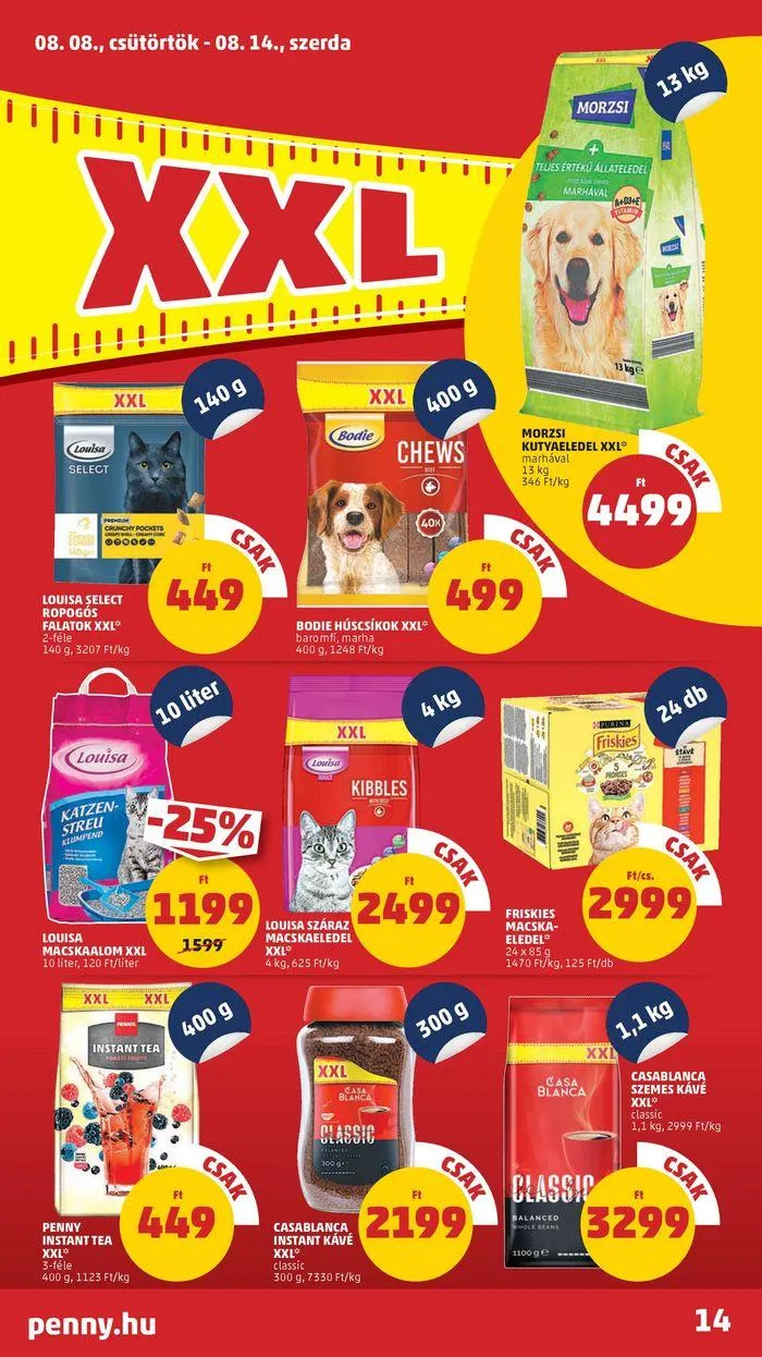 Katalógus Catalog PENNY 32. heti reklámújság augusztus 8.-tól augusztus 14.-ig 2024. - Oldal 16