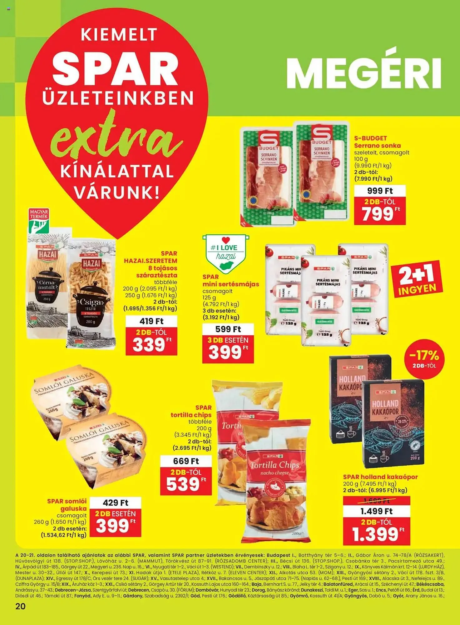 Katalógus Spar akciós újság március 27.-tól április 2.-ig 2025. - Oldal 1