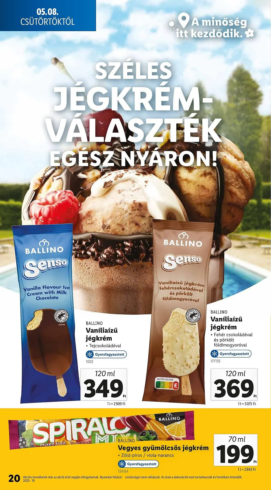 Katalógus Lidl akciós újság május 8.-tól május 14.-ig 2025. - Oldal 20