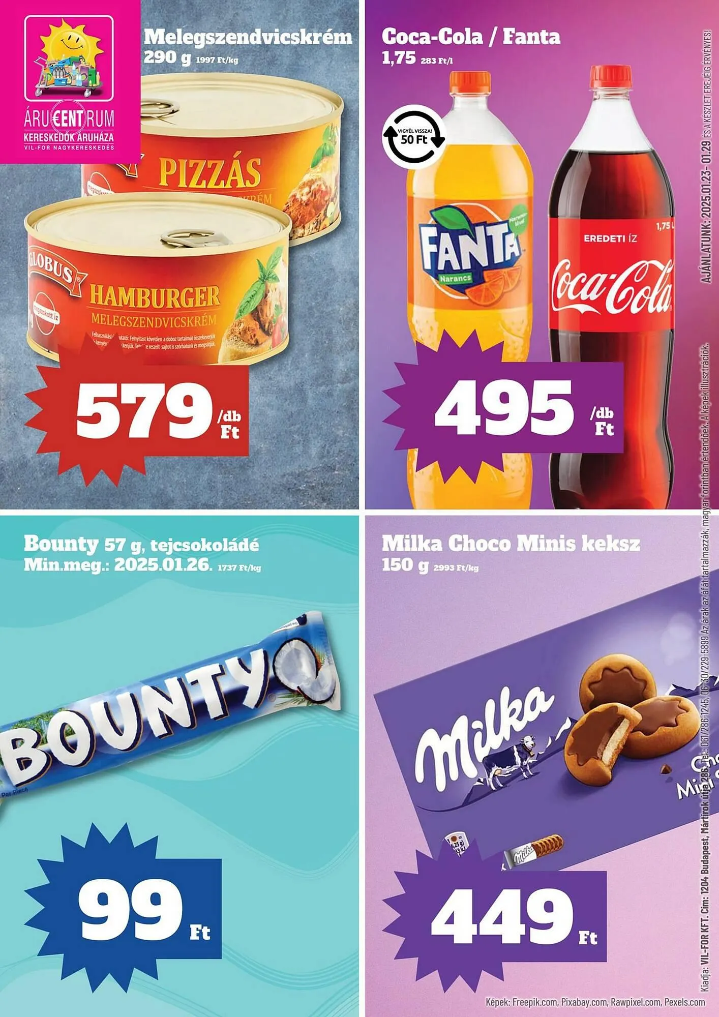 Vil-For akciós újság - 1