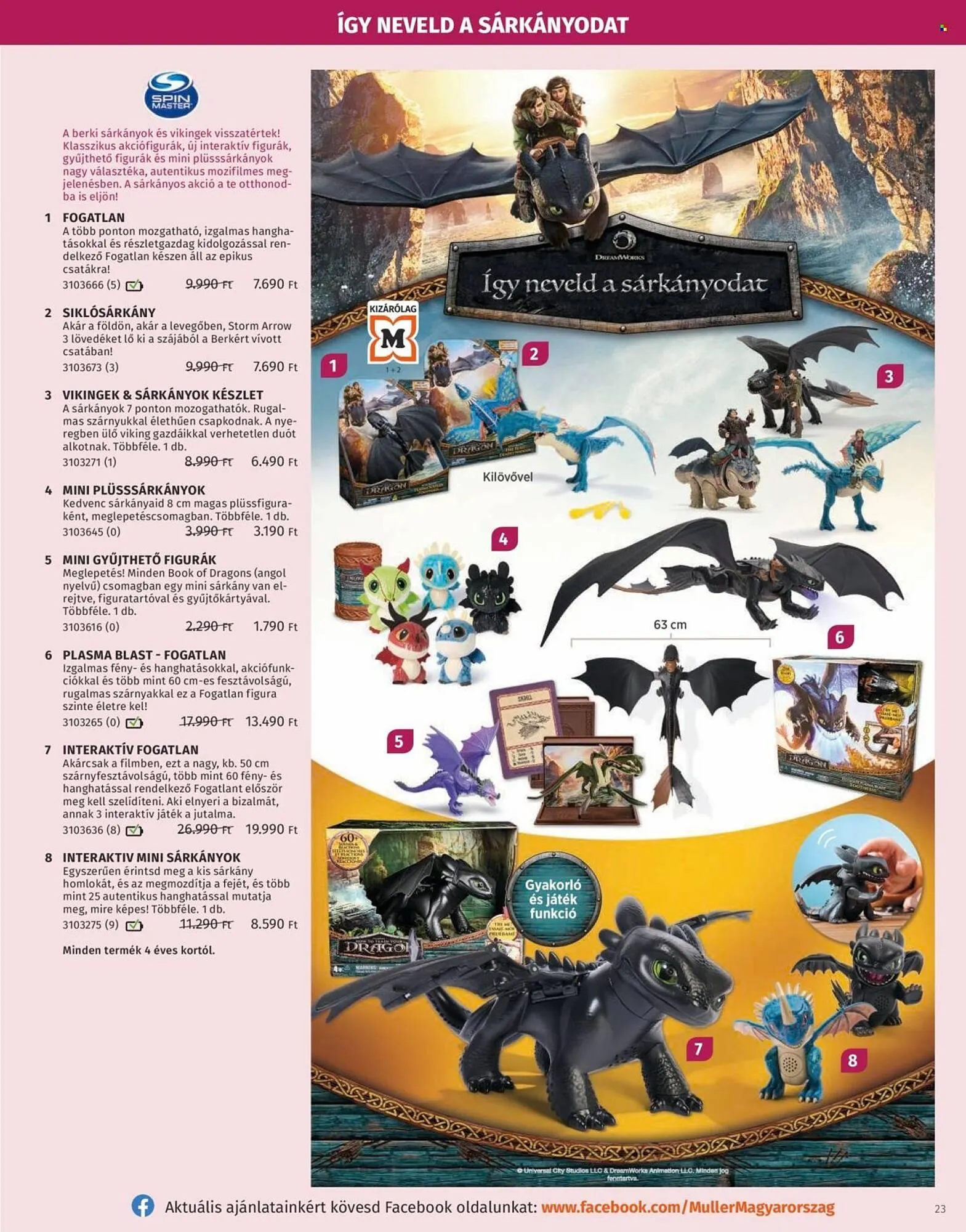 Katalógus Müller akciós újság október 27.-tól december 31.-ig 2025. - Oldal 23