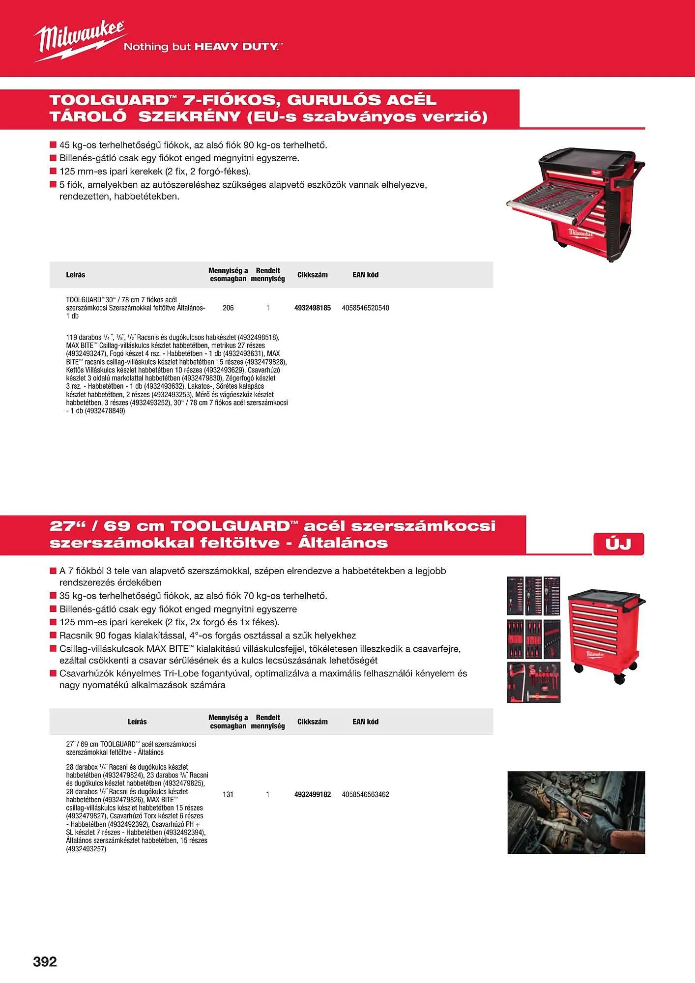 Katalógus Milwaukee akciós újság szeptember 16.-tól december 31.-ig 2025. - Oldal 392