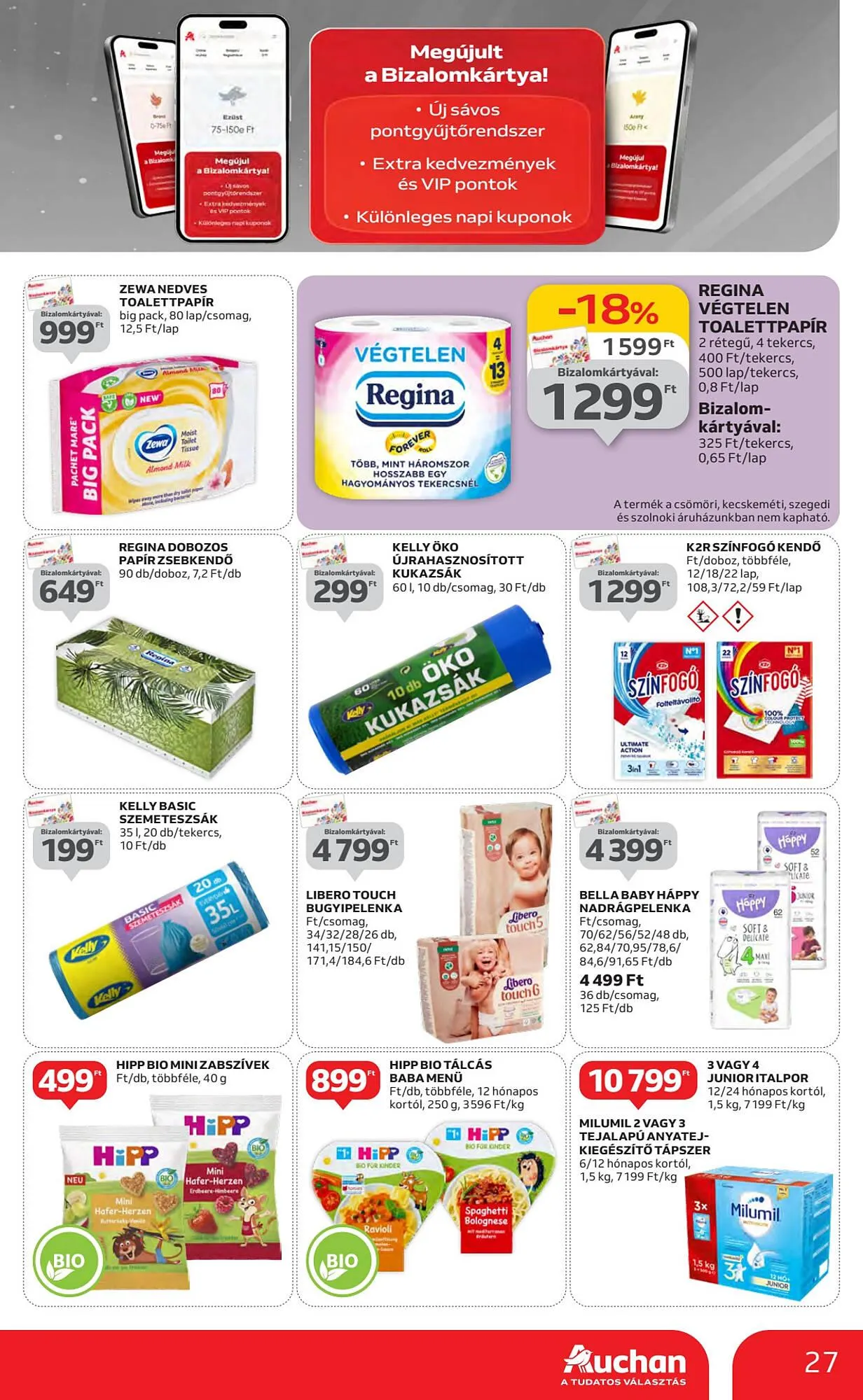 Katalógus Auchan akciós újság március 20.-tól március 26.-ig 2025. - Oldal 27